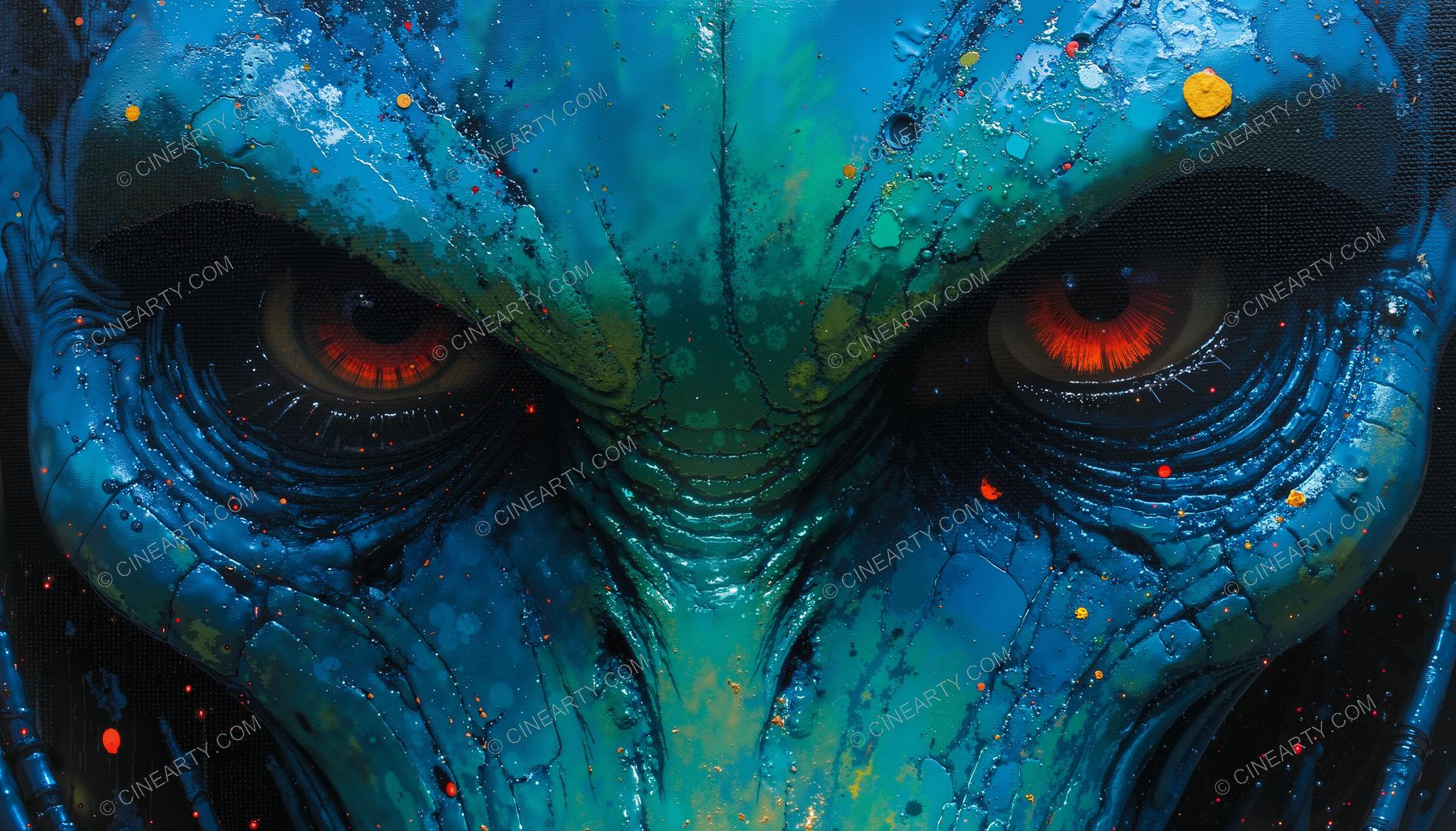 Alien Close-up Portrait 67401