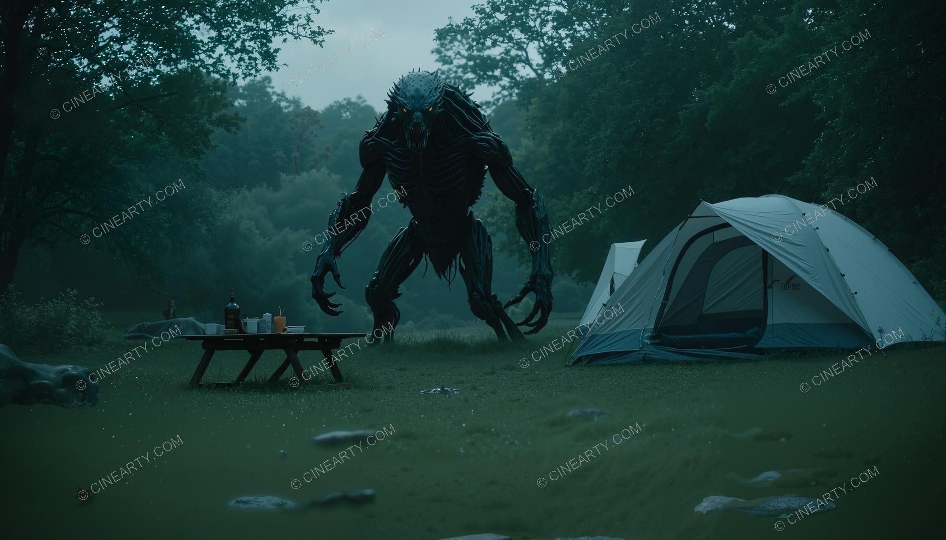 Tourists and the Monster 79726