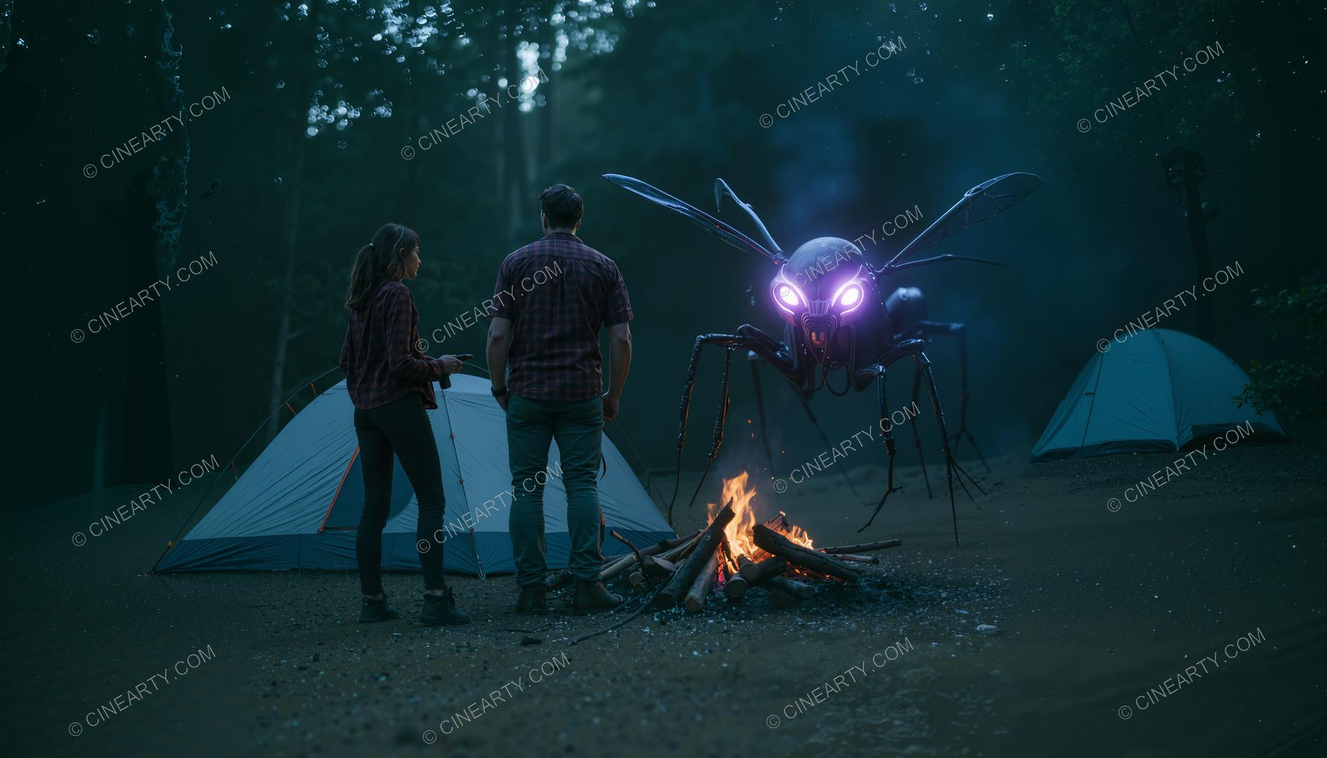 Tourists and the Monster 32062