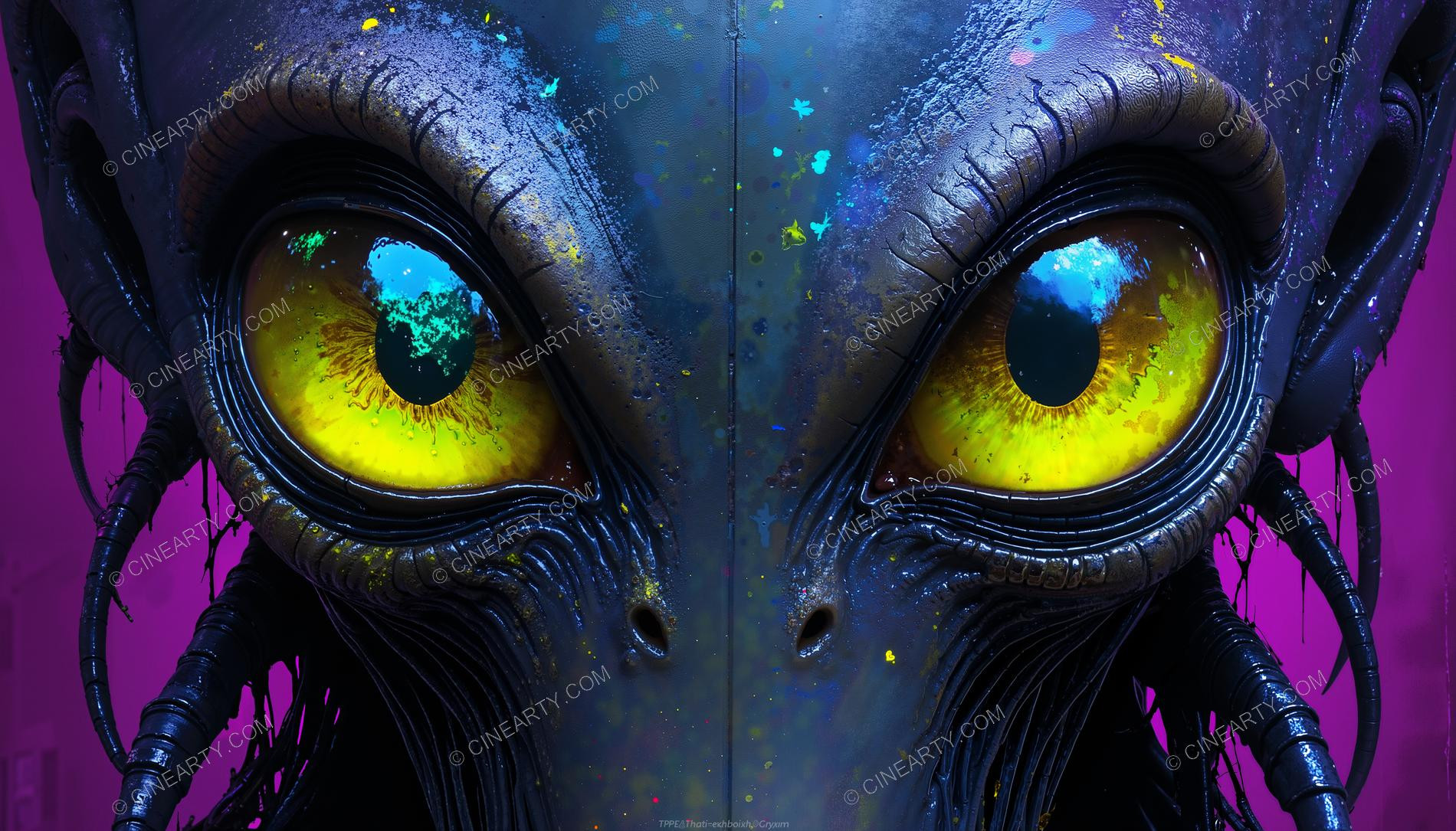 Alien Close-up Portrait 88632