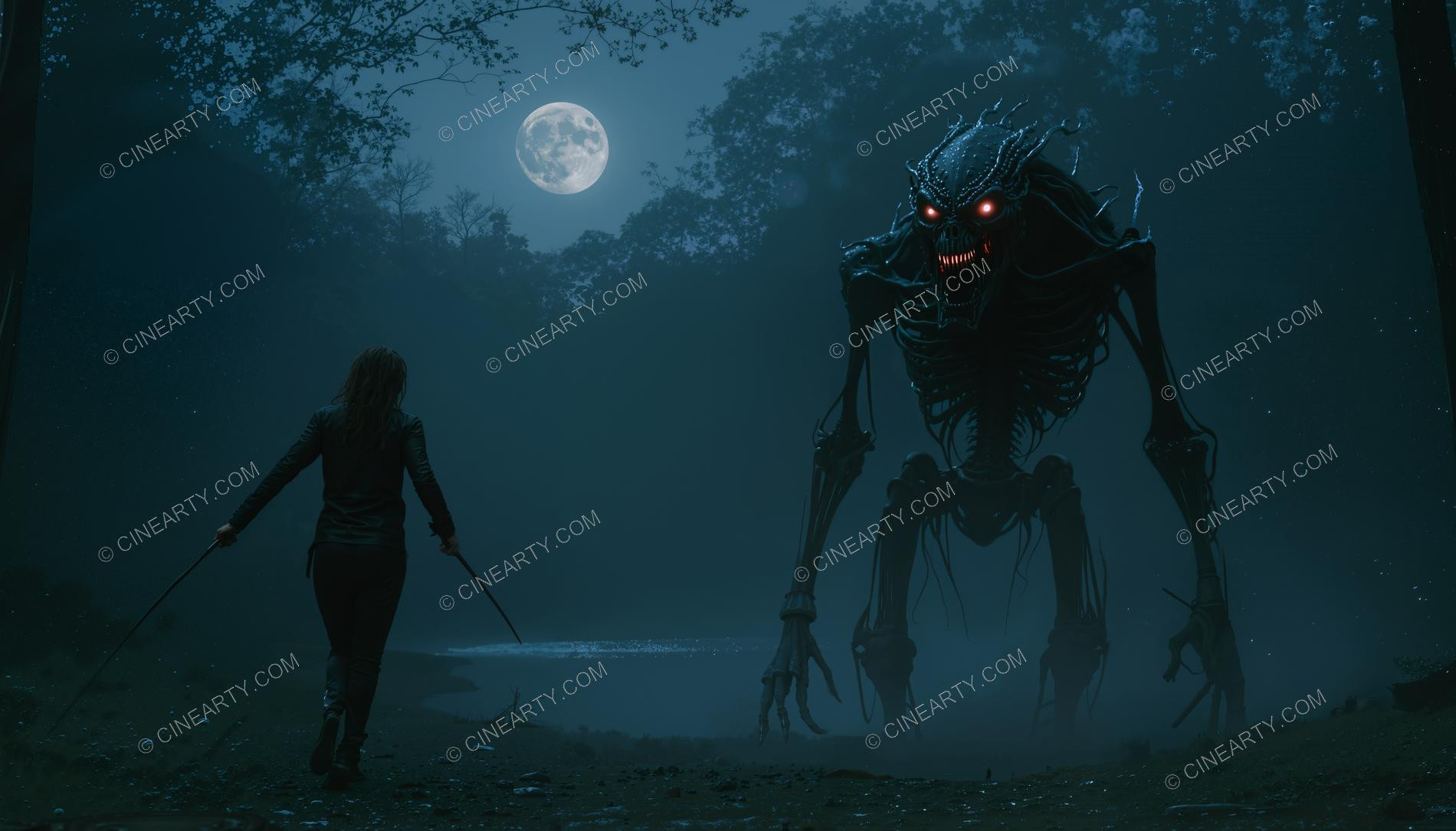 Tourists and the Monster 40932