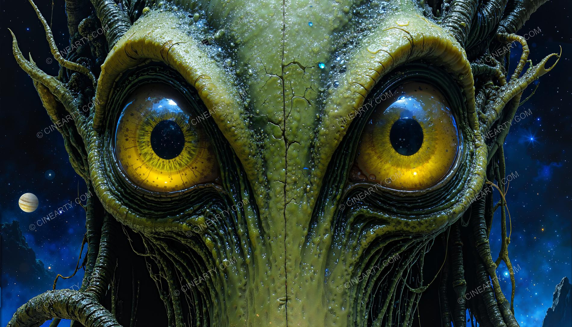 Alien Close-up Portrait 28097