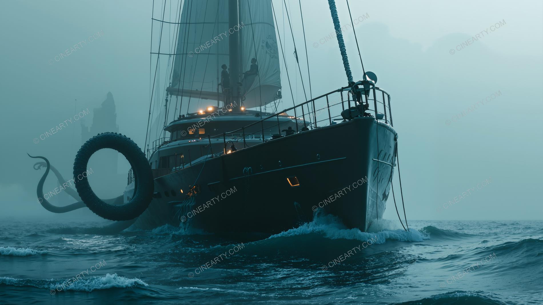 Deep-Sea Monsters in Mist 81699