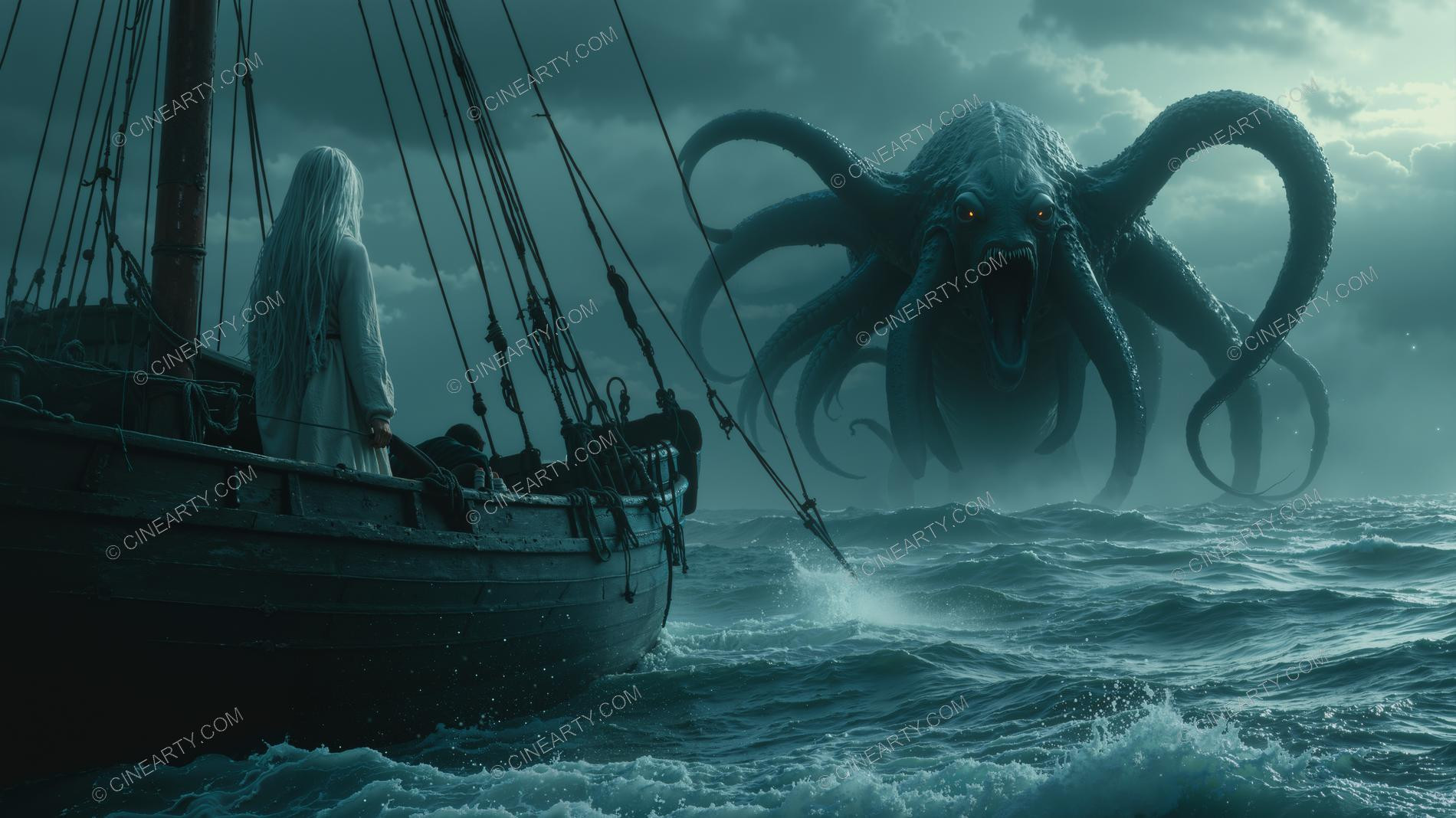 Deep-Sea Monsters in Mist 83302