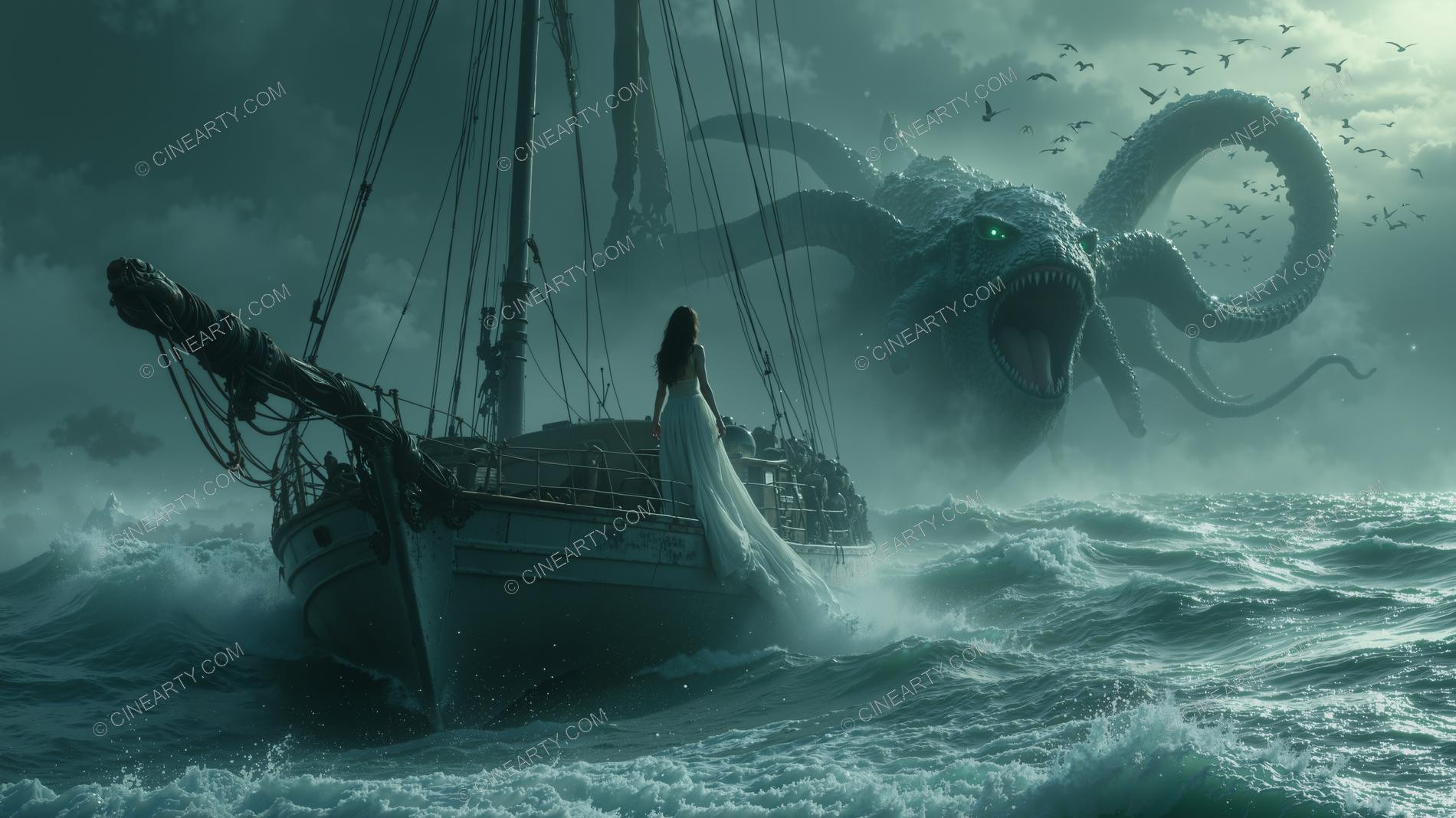 Deep-Sea Monsters in Mist 15819