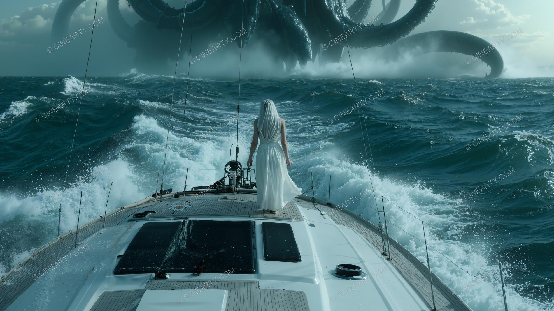 Deep-Sea Monsters in Mist 68020