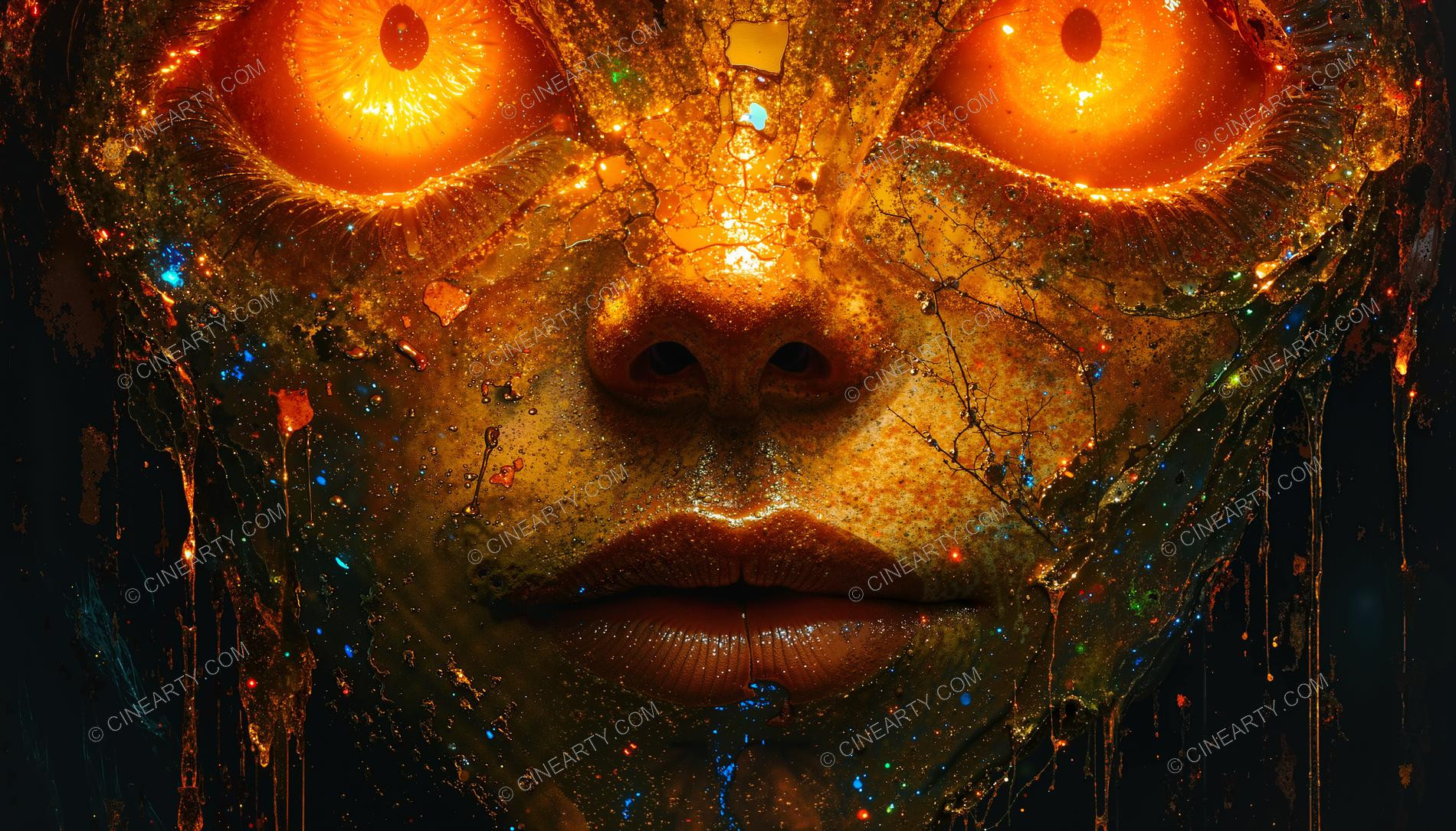 Alien Close-up Portrait 06448