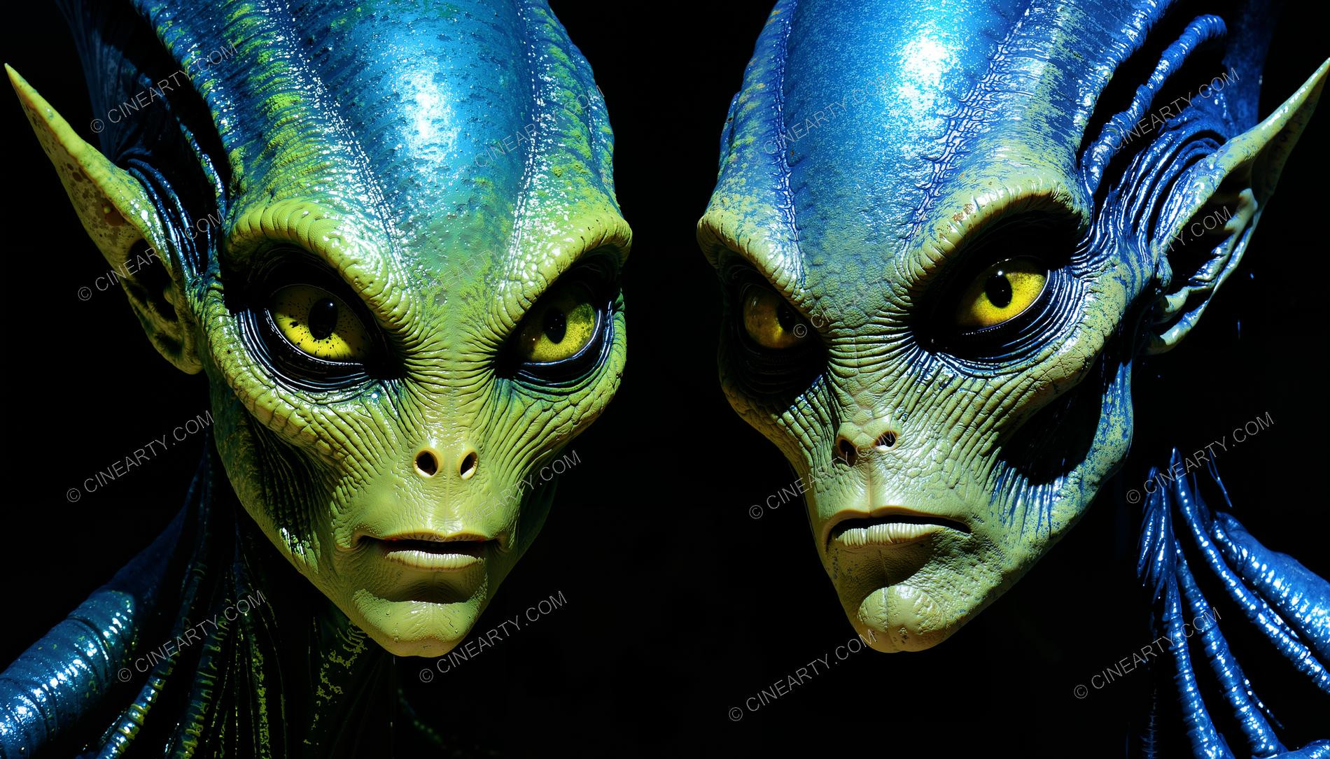 Alien Couple Portrait 07484