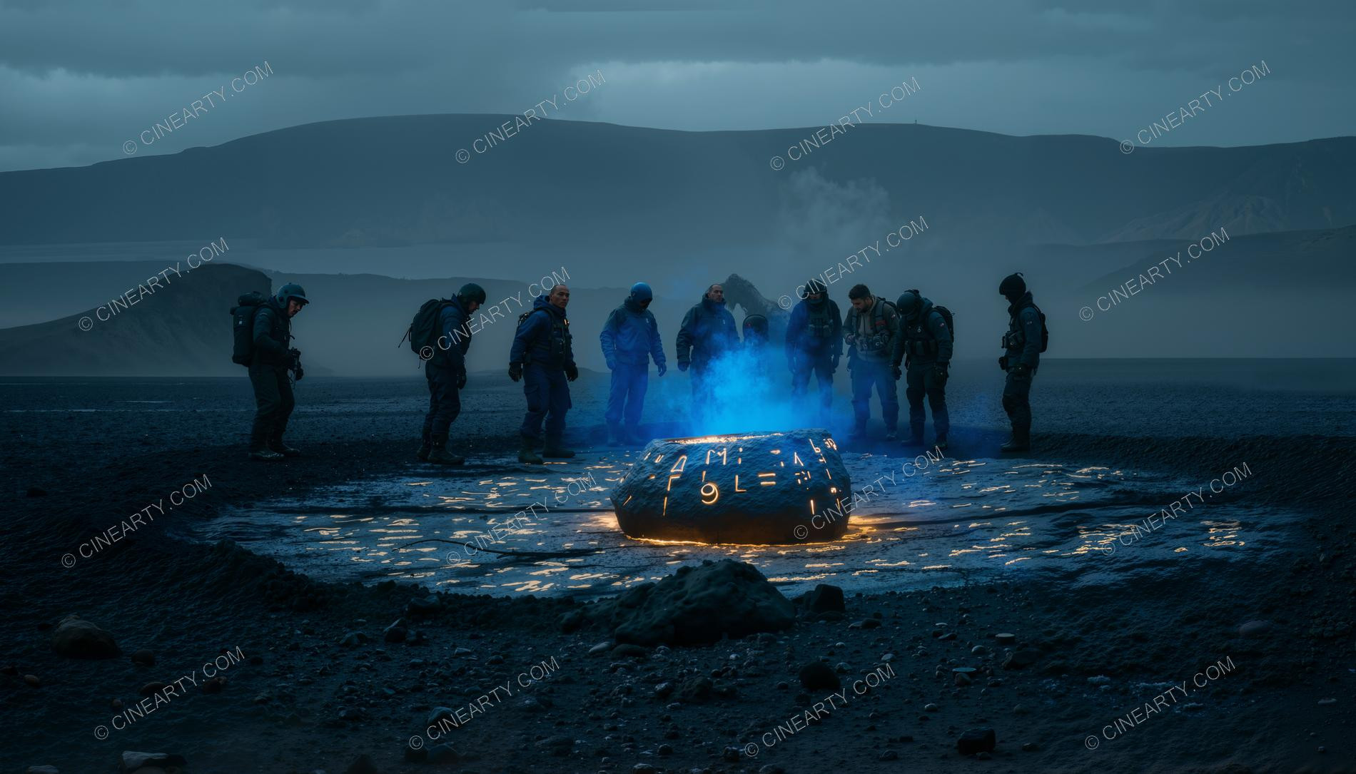 Anomalies in the Crater of an Extinct Volcano 59923