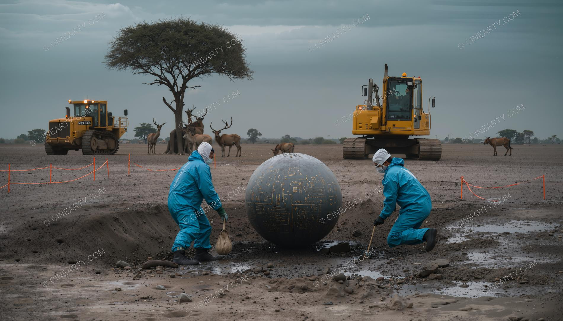 Artefacts in Desert 51755
