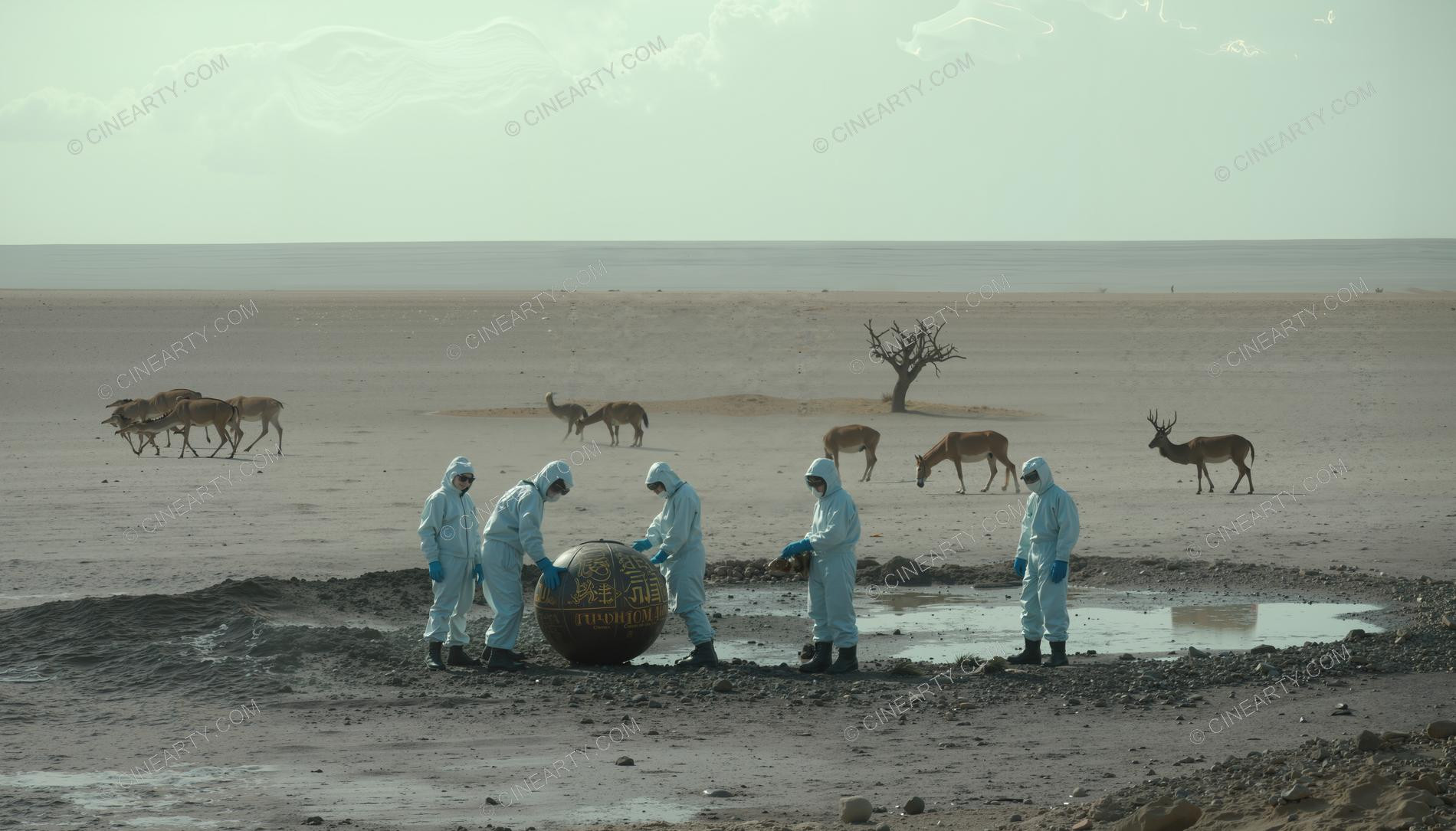 Artefacts in Desert 01860