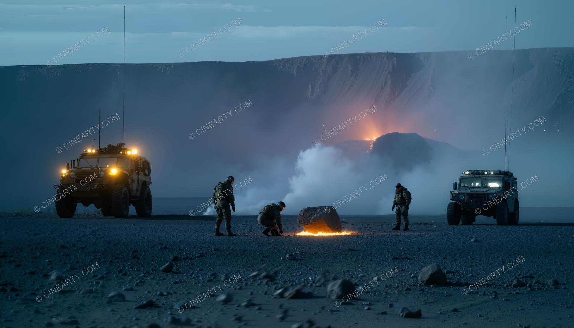 Discovered Meteorite Impact Site 84280