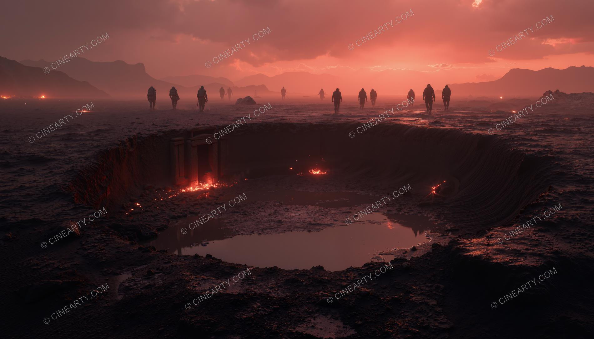 Discovered Meteorite Impact Site 50443