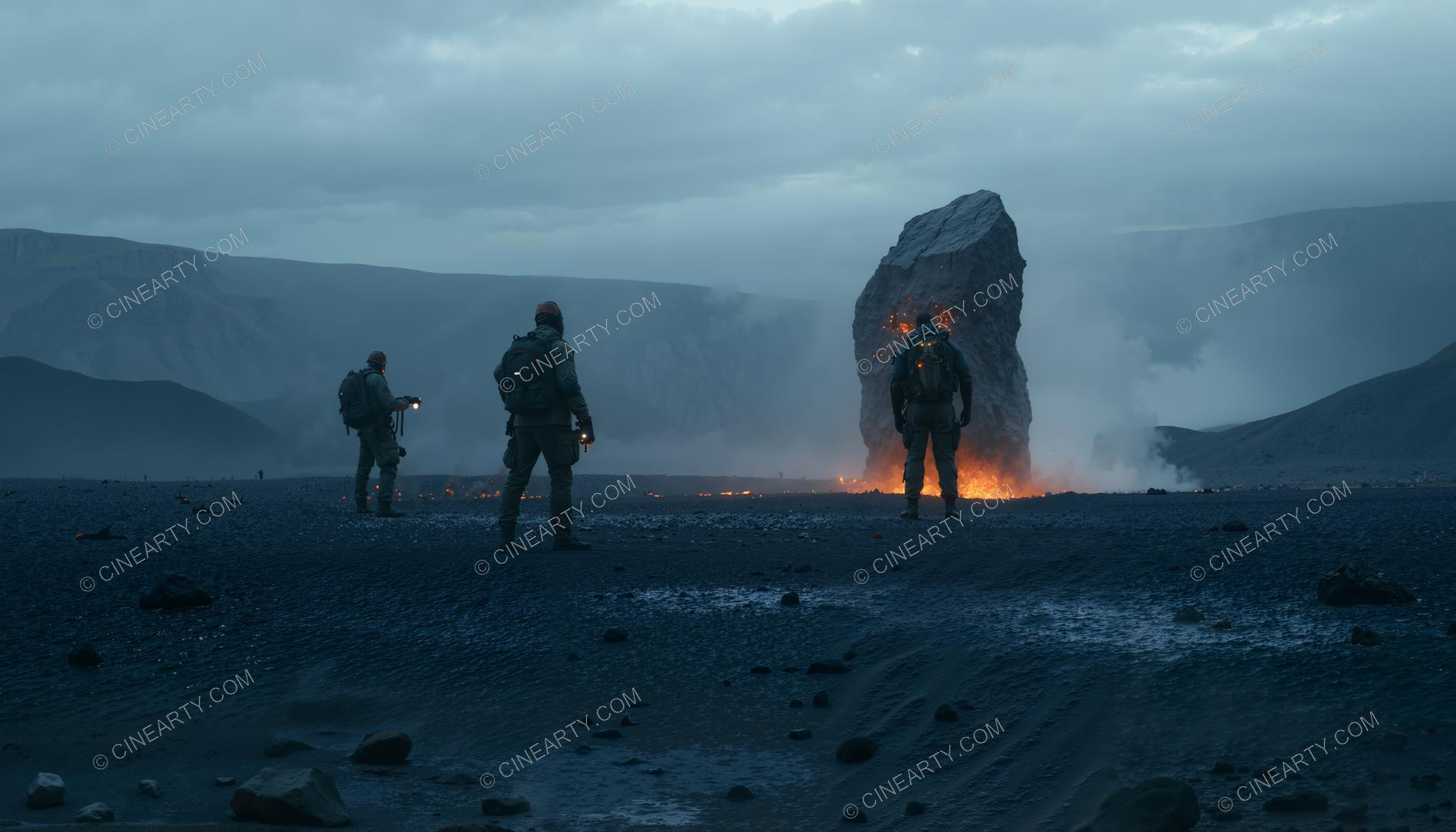 Discovered Meteorite Impact Site 89544