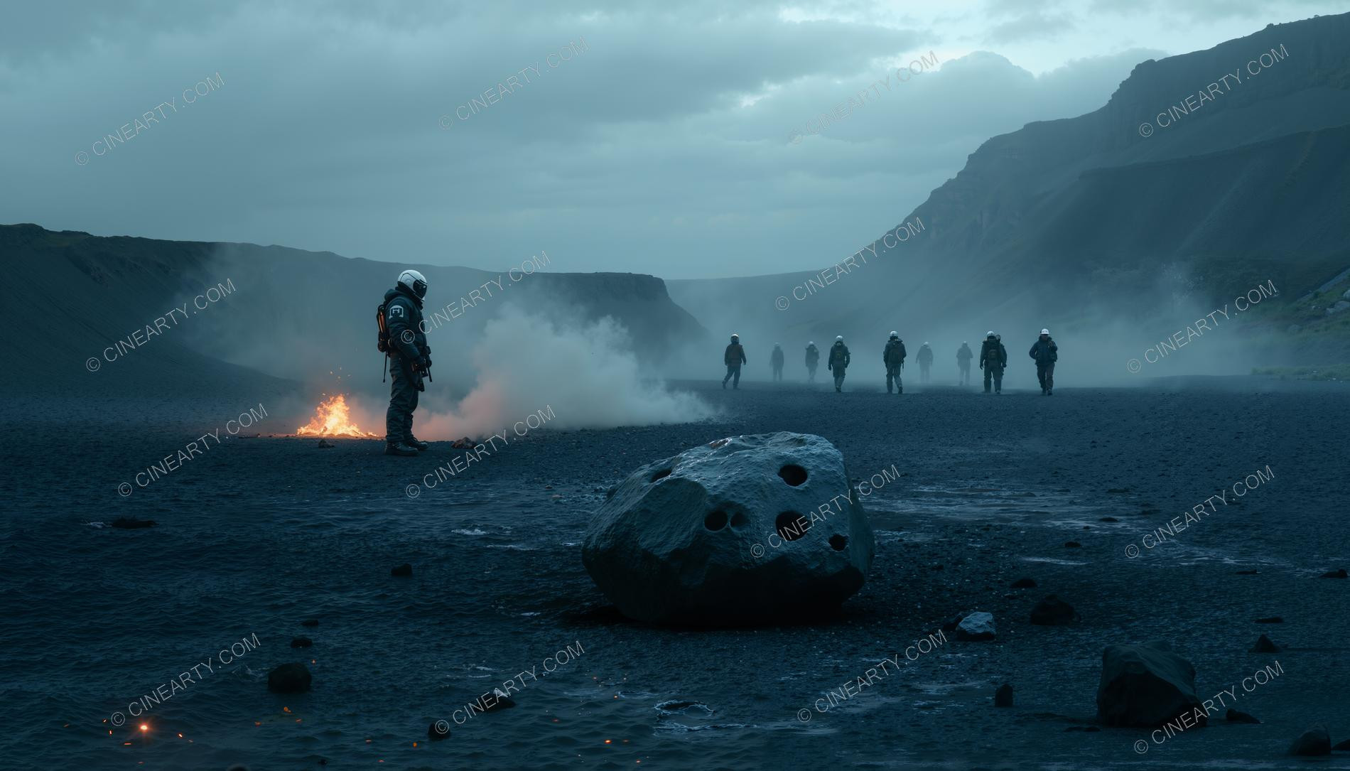 Discovered Meteorite Impact Site 68288