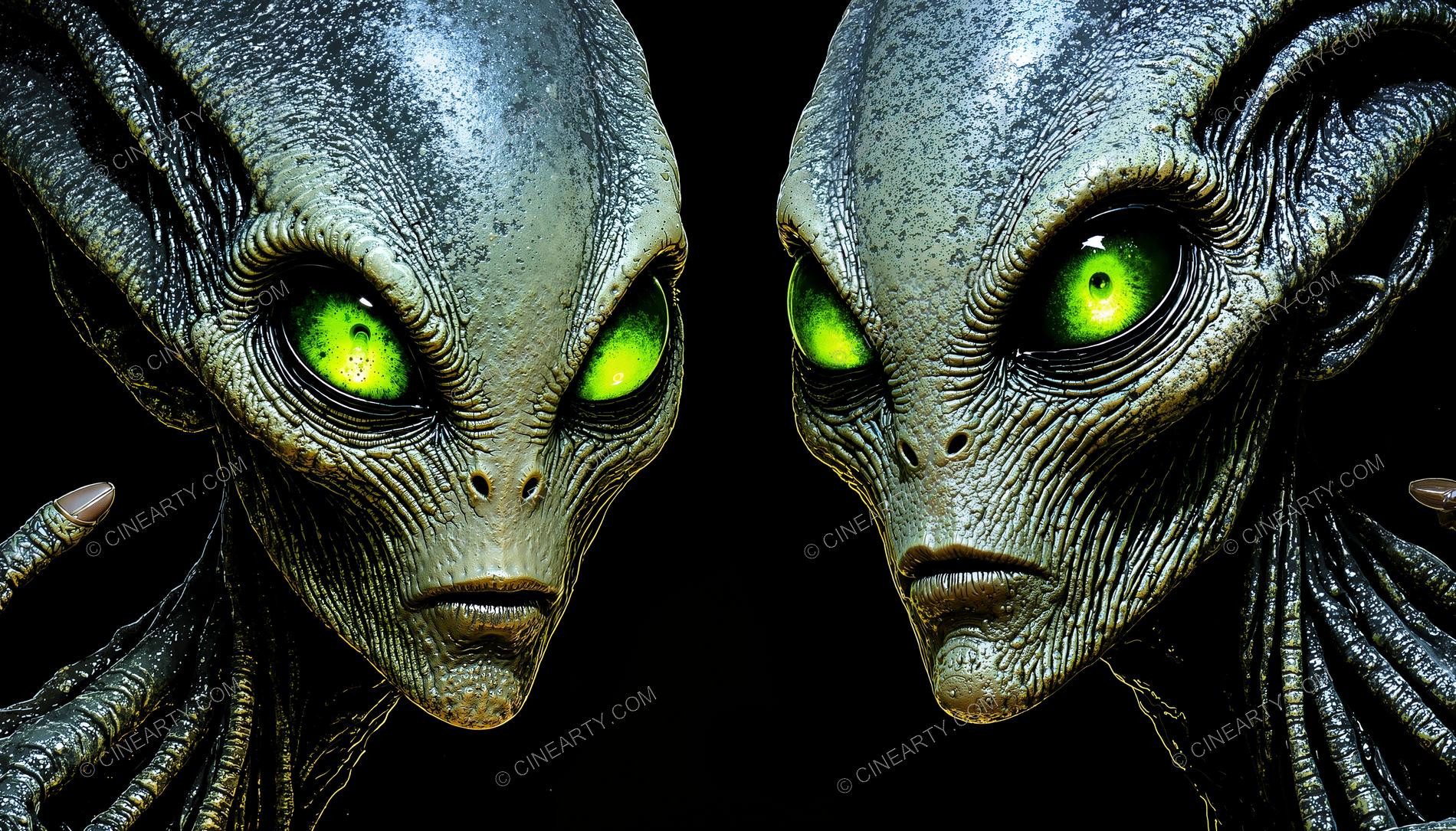 Alien Couple Portrait 93944