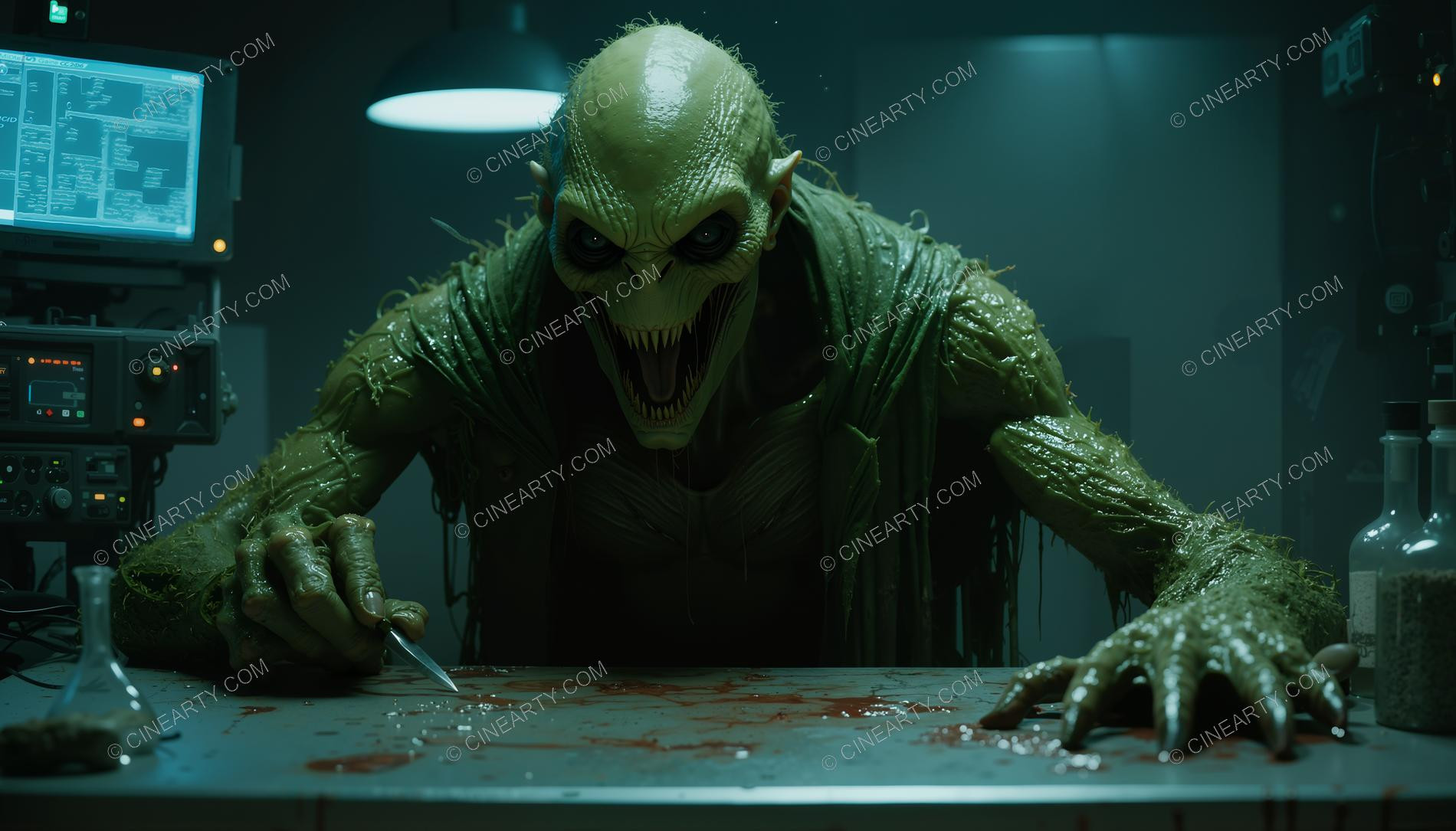 Mad Scientist Underwent Unwanted Mutation 30853