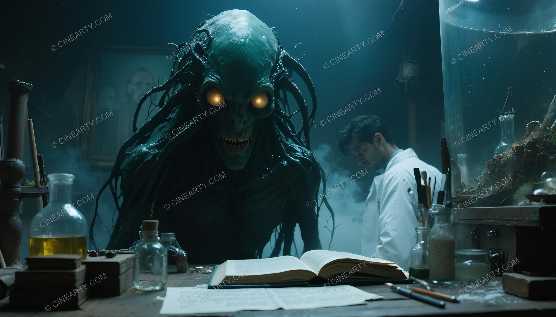 Mad Scientist Underwent Unwanted Mutation 26057