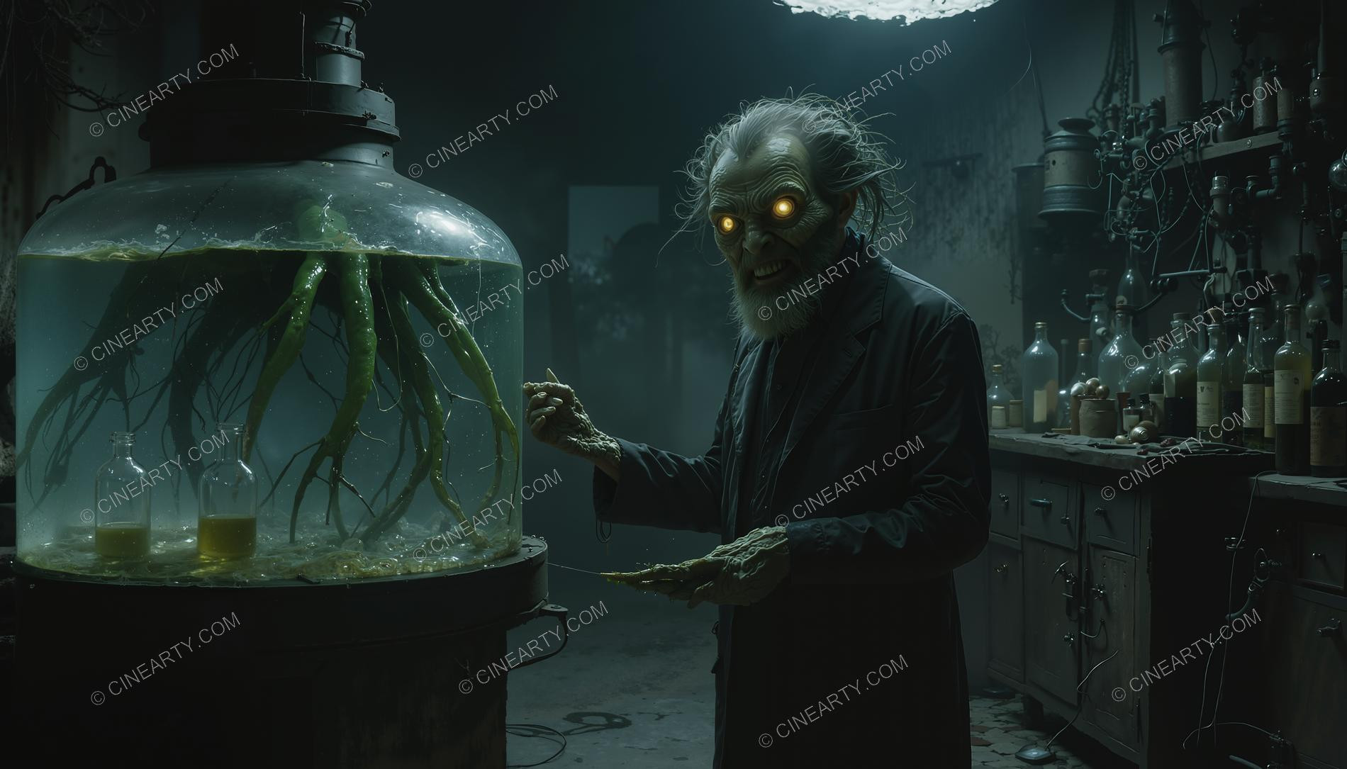 Mad Scientist Underwent Unwanted Mutation 05807