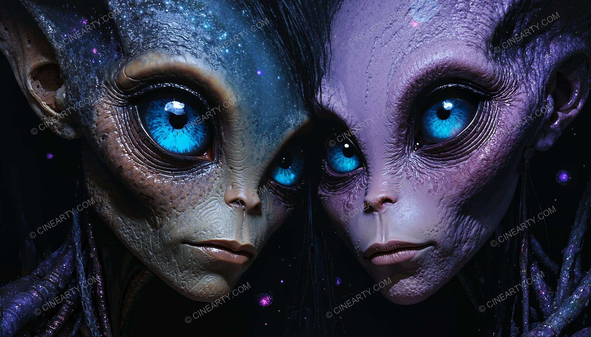 Alien Couple Portrait 64220