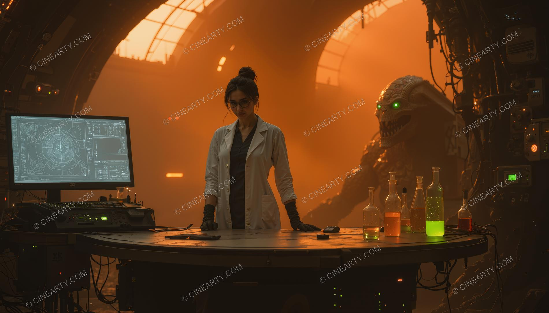 Mad Scientist's Undegraund Lab 52139