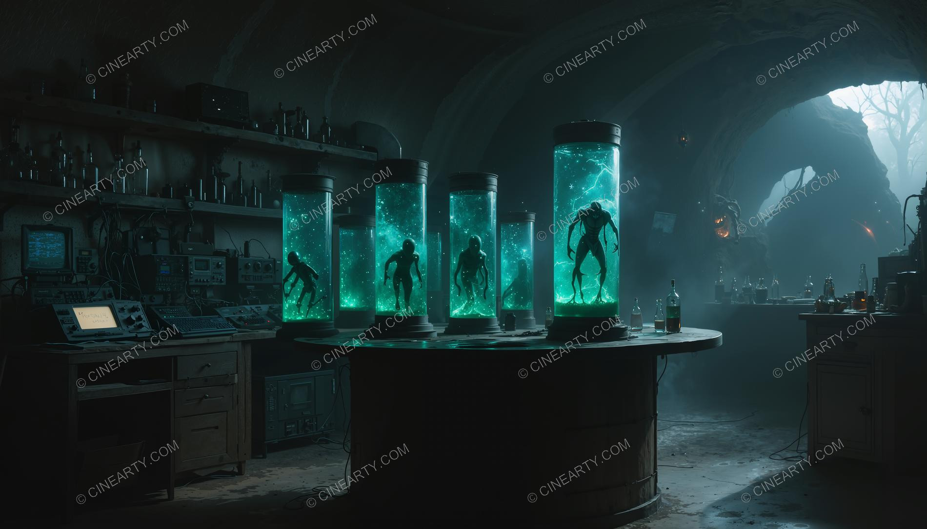 Mad Scientist's Undegraund Lab 10916