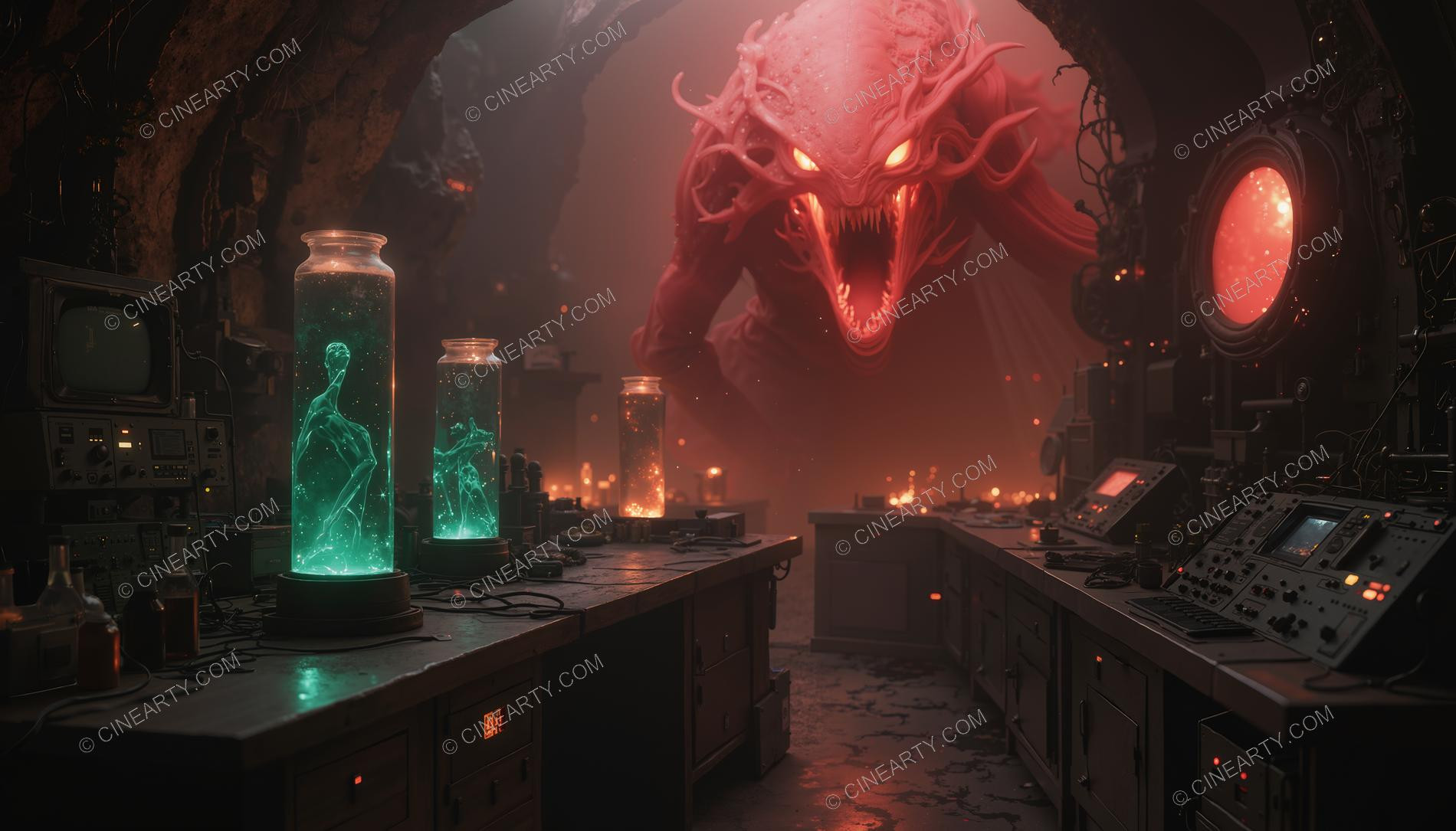 Mad Scientist's Undegraund Lab 87629
