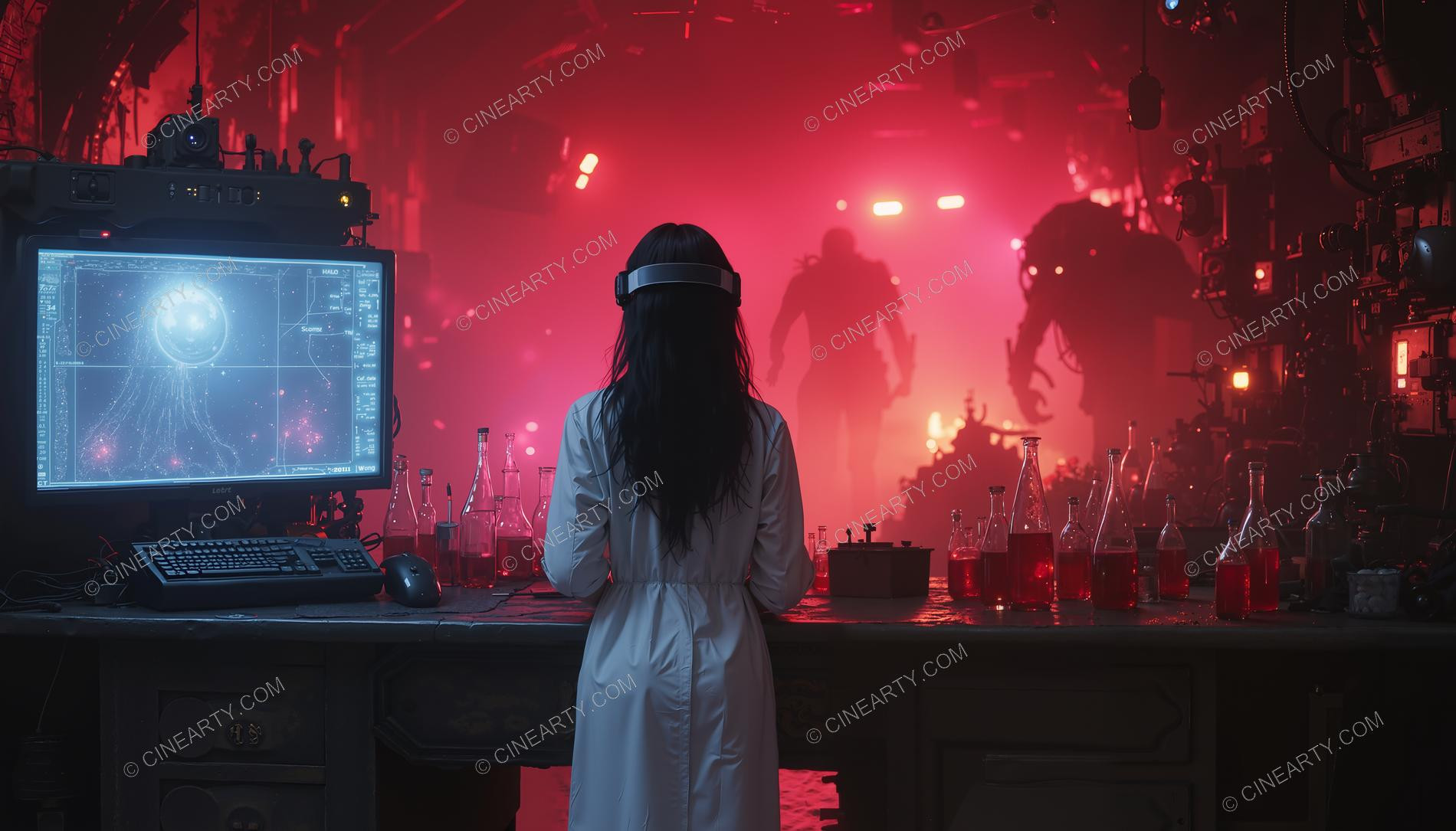 Mad Scientist's Undegraund Lab 71369