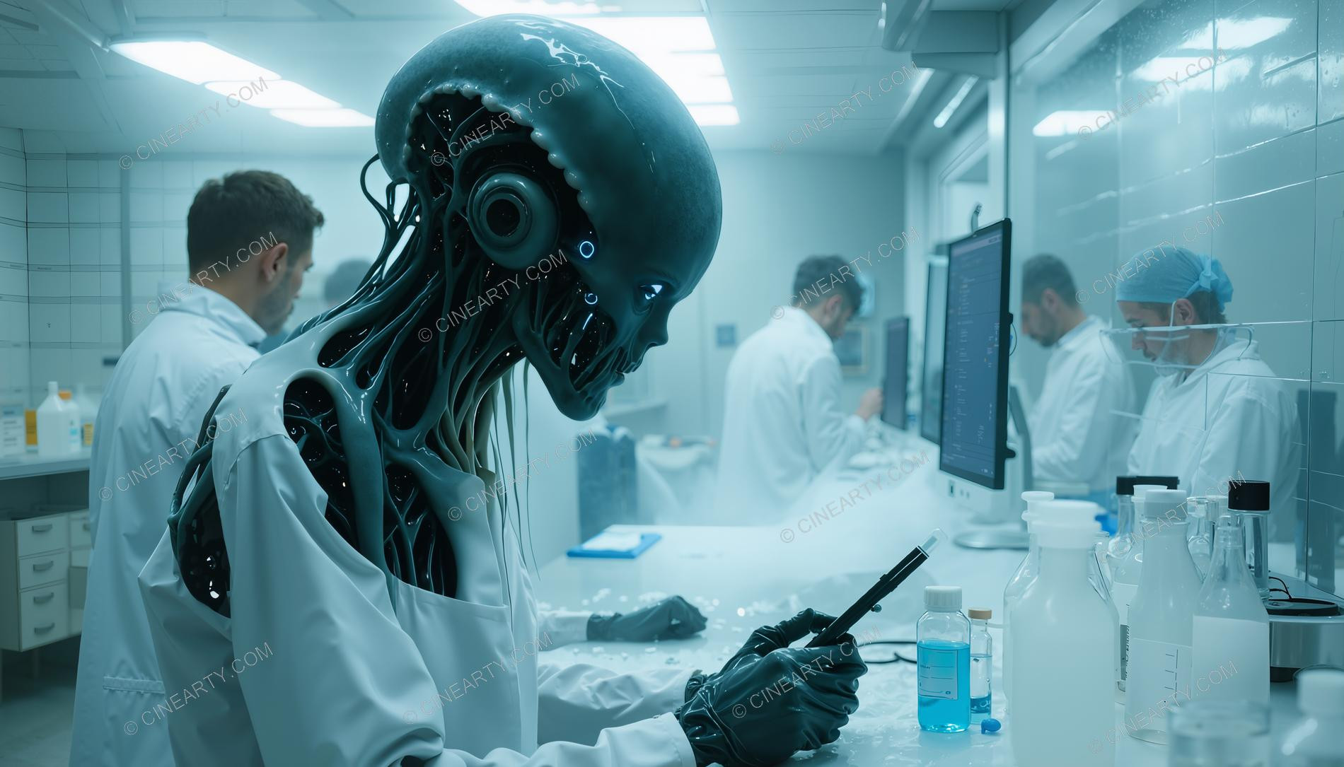 Scientist Underwent Unwanted Mutation 42591