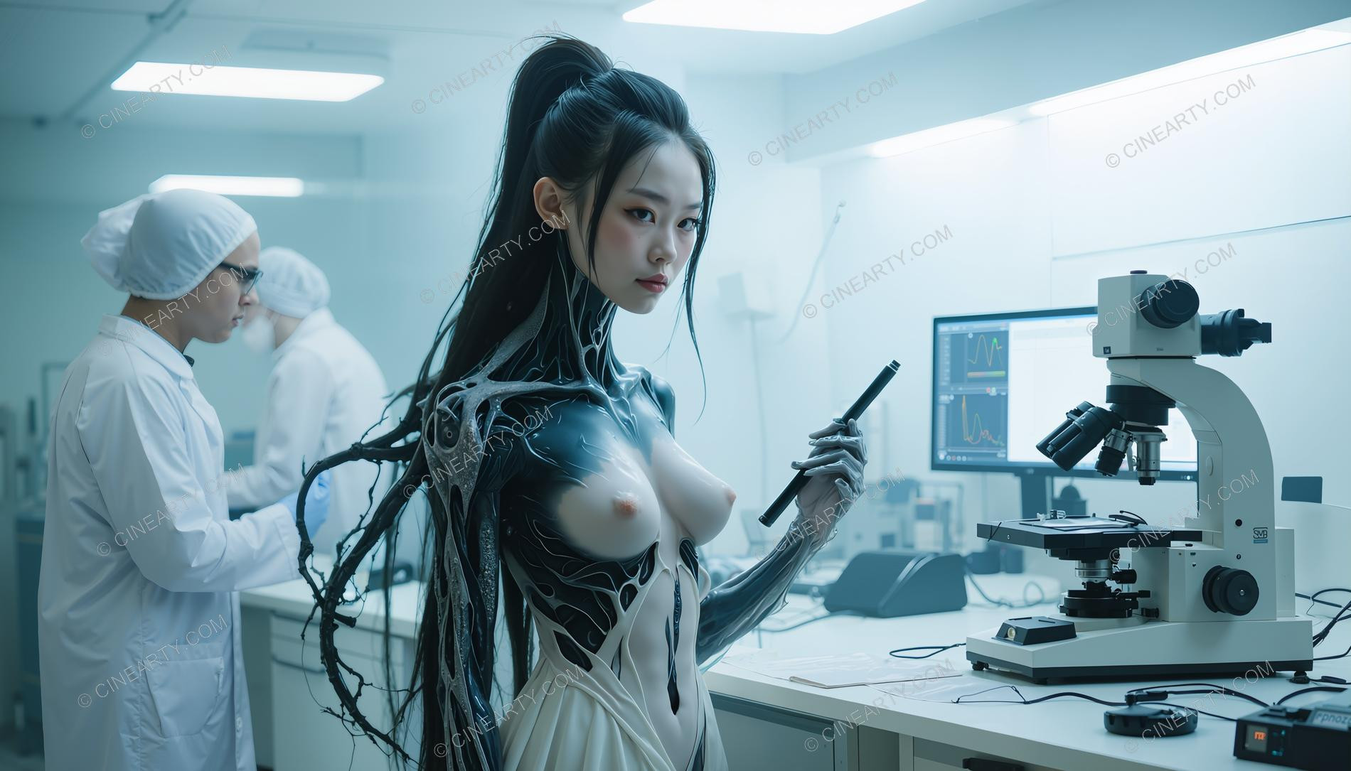 Scientist Underwent Unwanted Mutation 65769