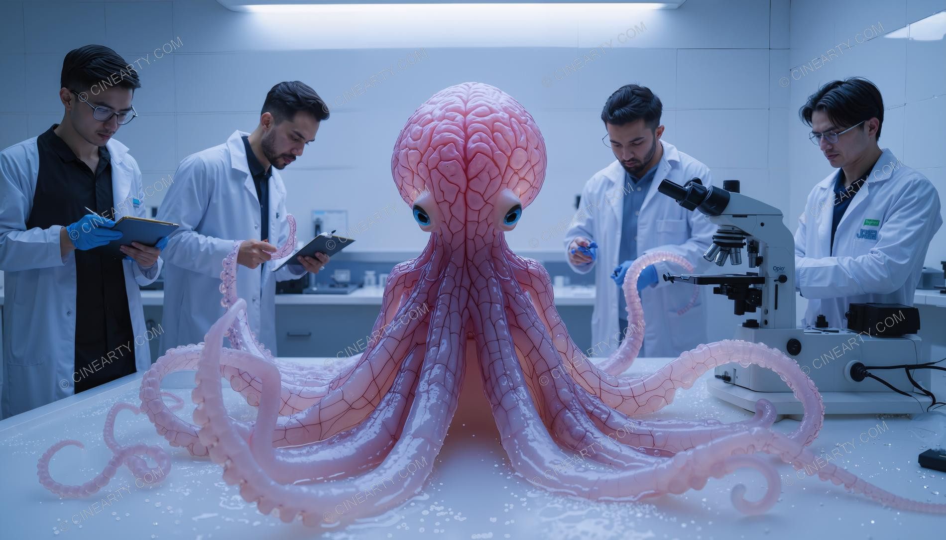 Scientists are Studying Sentient Octopus 64360