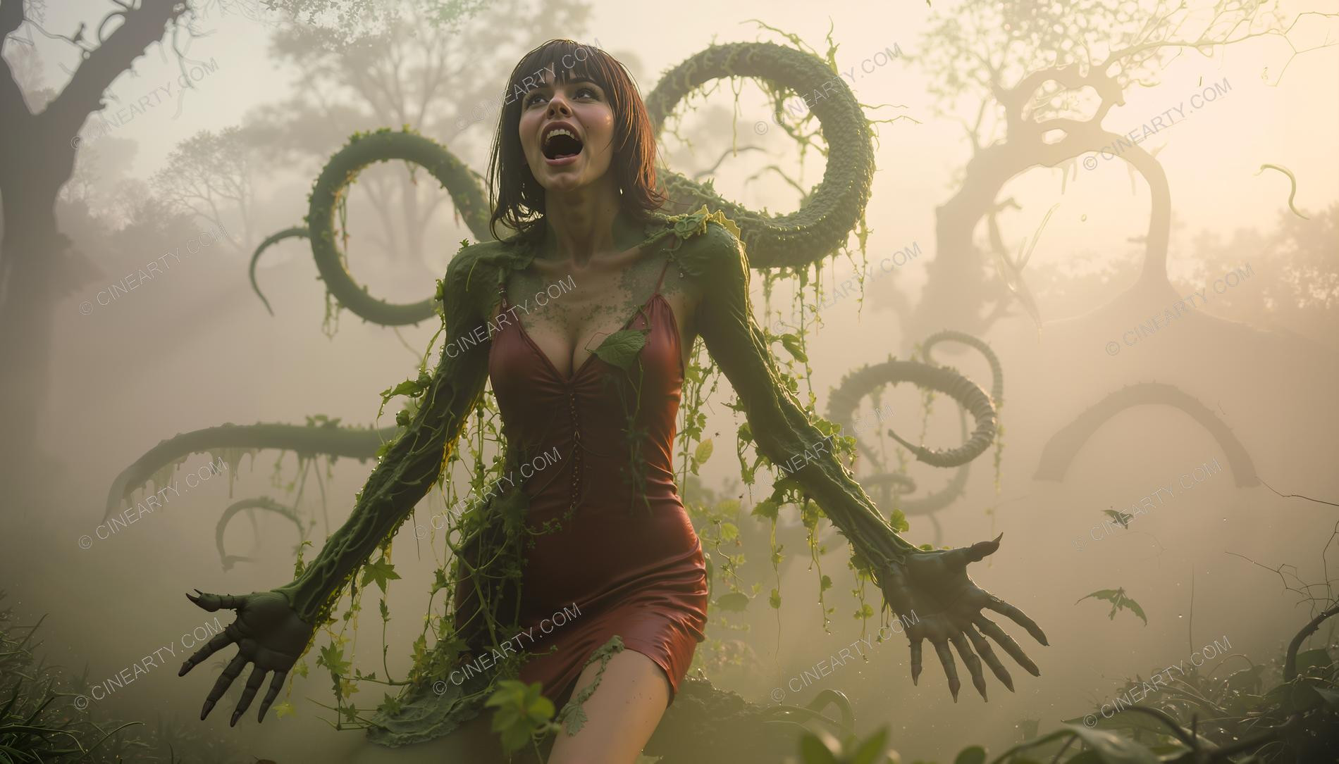 Girl-Plant Hybrid Transformation 21302