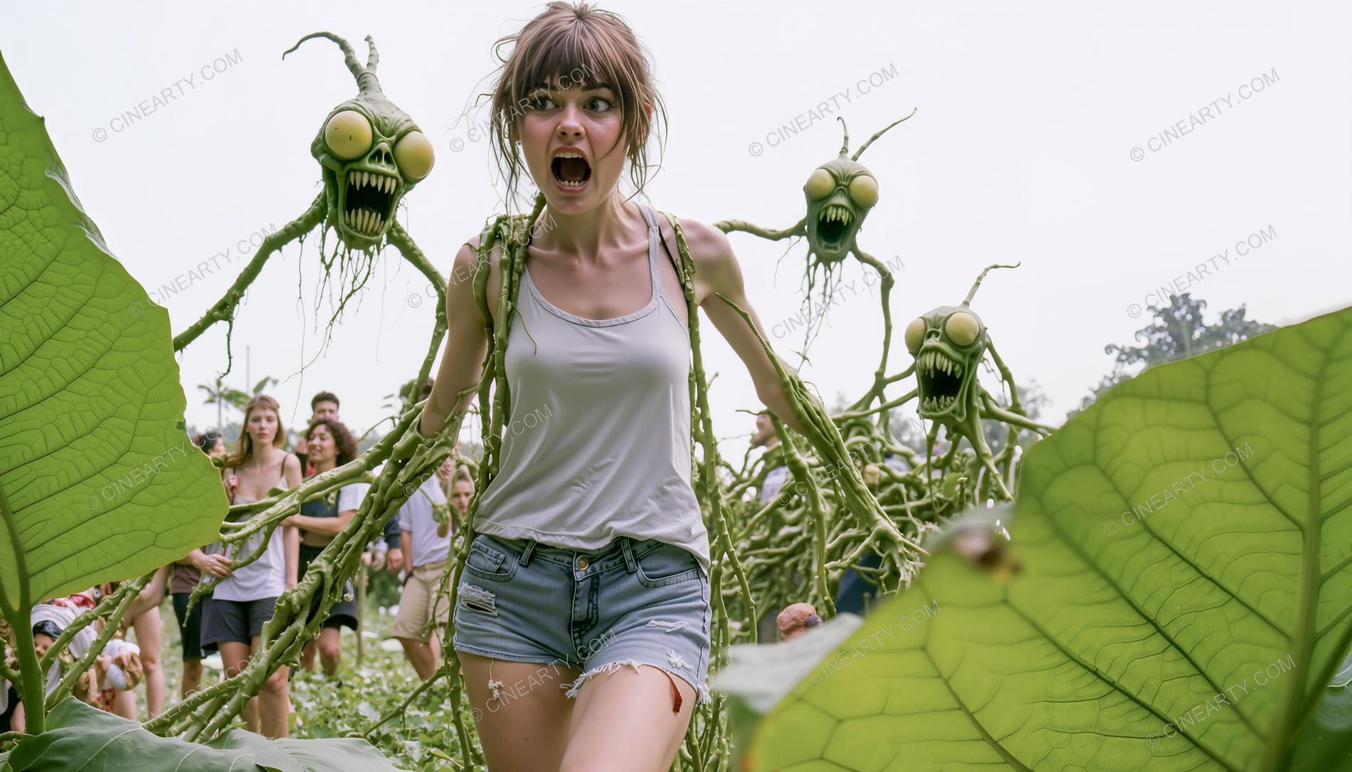 Girl-Plant Hybrid Transformation 10252