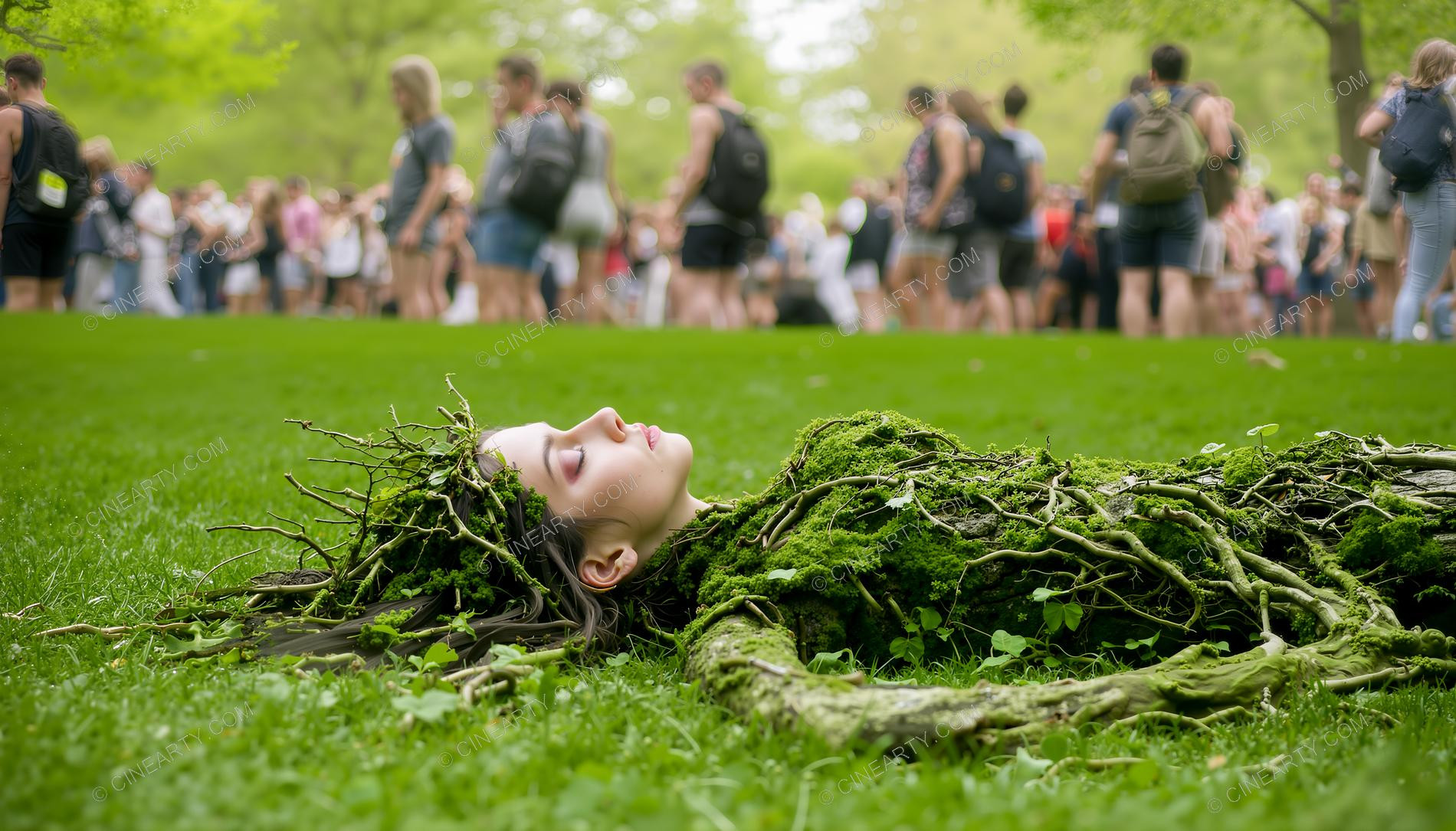 Girl-Plant Hybrid Transformation 91974