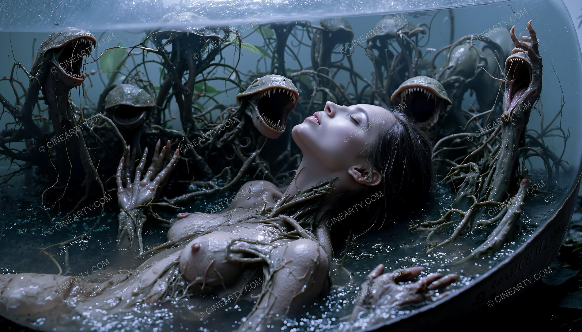 Girl-Plant Hybrid Transformation 80153