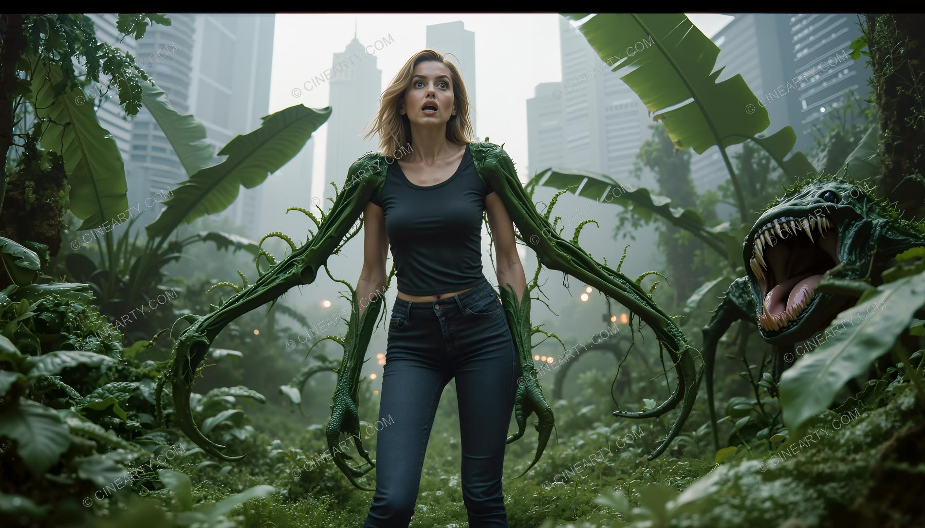 Girl-Plant Hybrid Transformation 80453