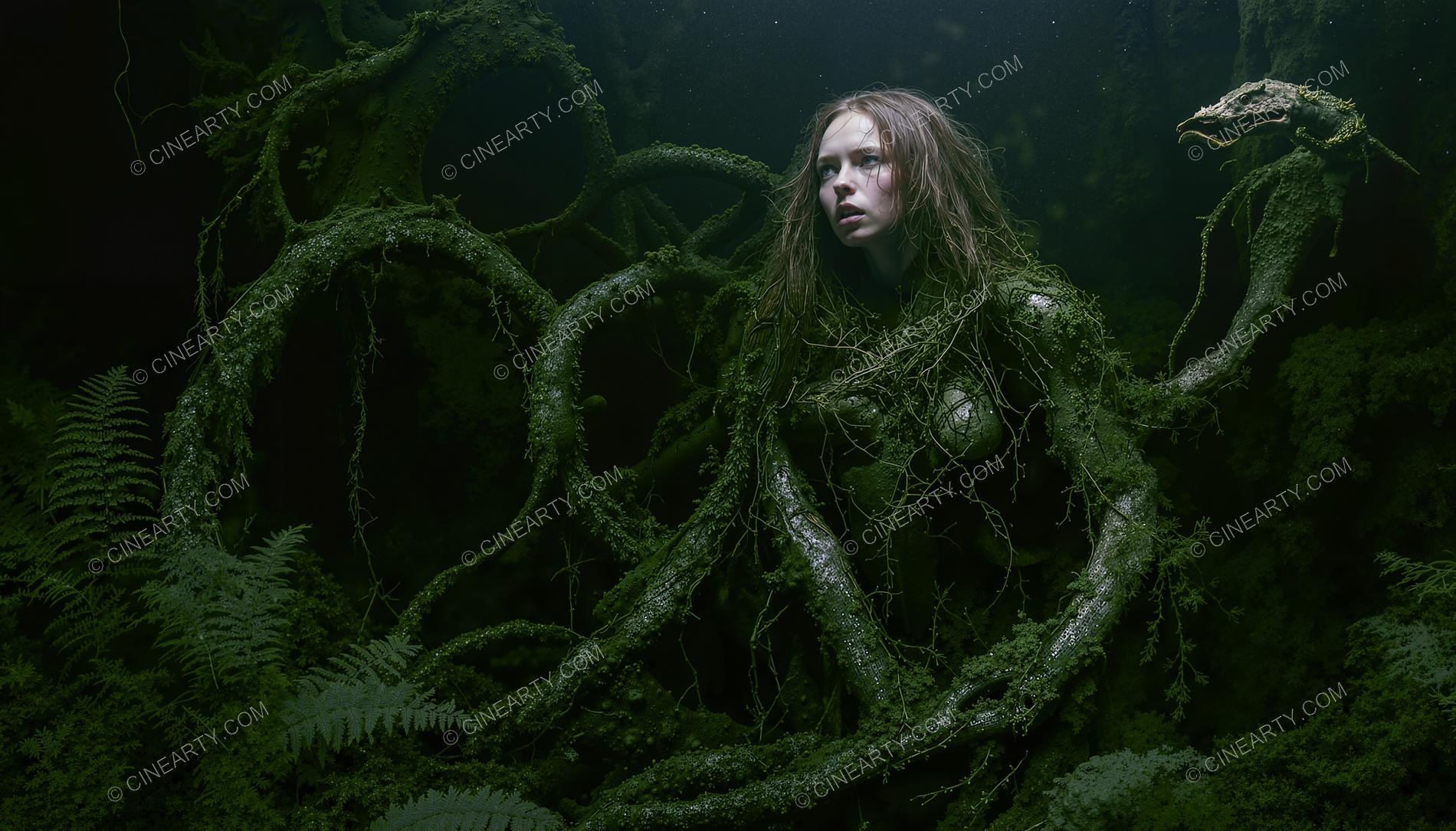 Girl-Plant Hybrid Transformation 84679