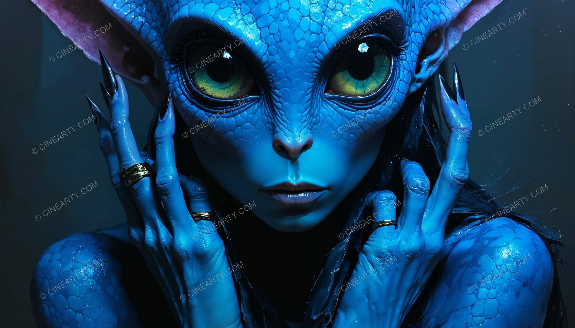 Alien Portrait 13134
