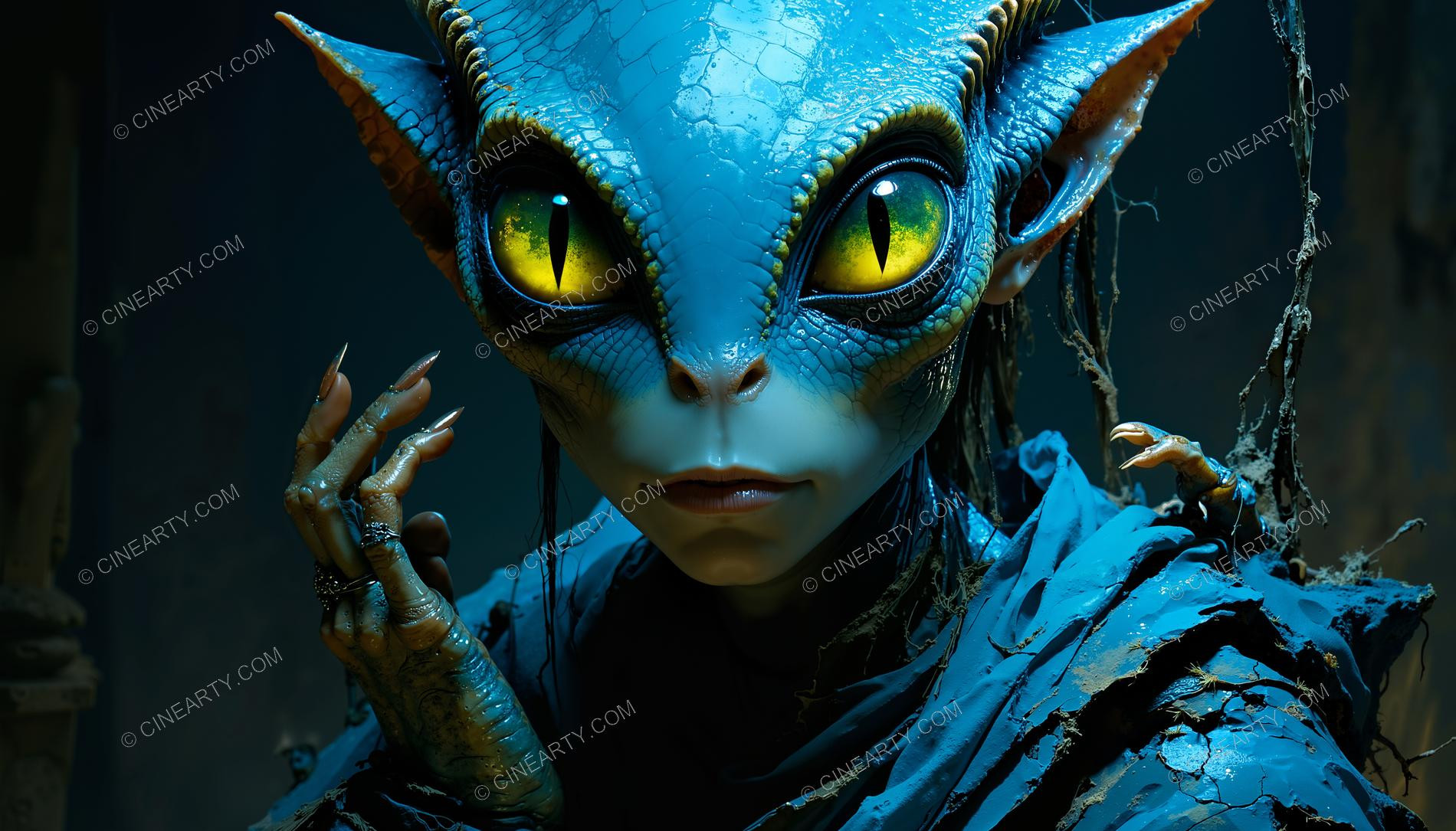 Alien Portrait 77845