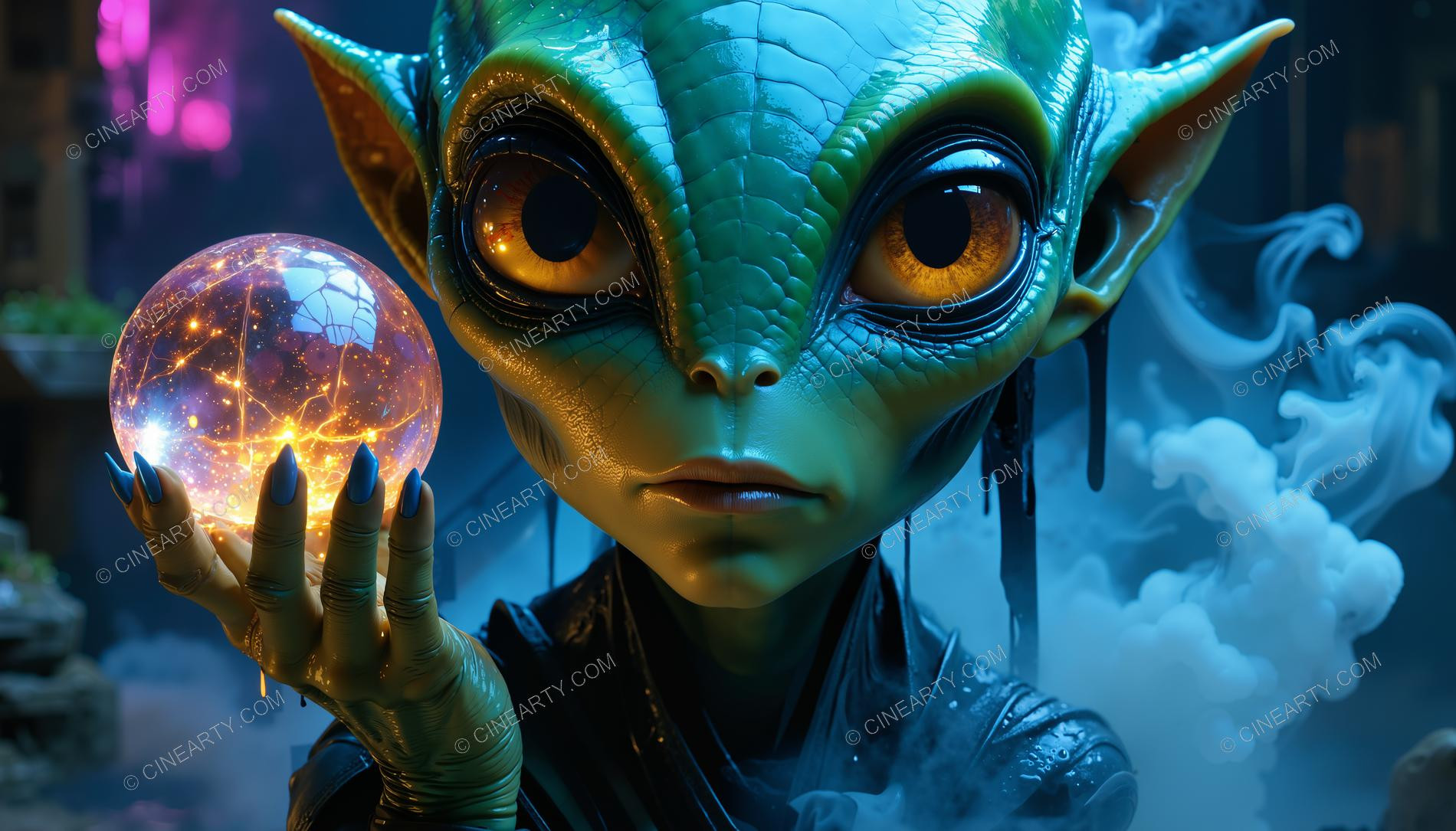 Alien Portrait 35784