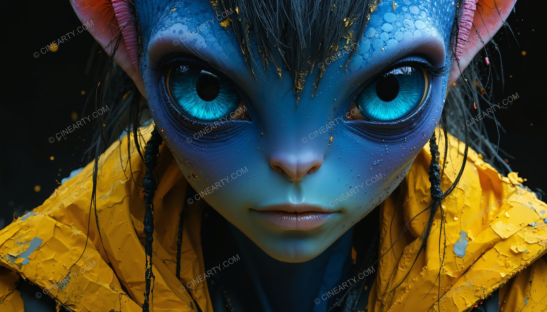 Alien Portrait 65625