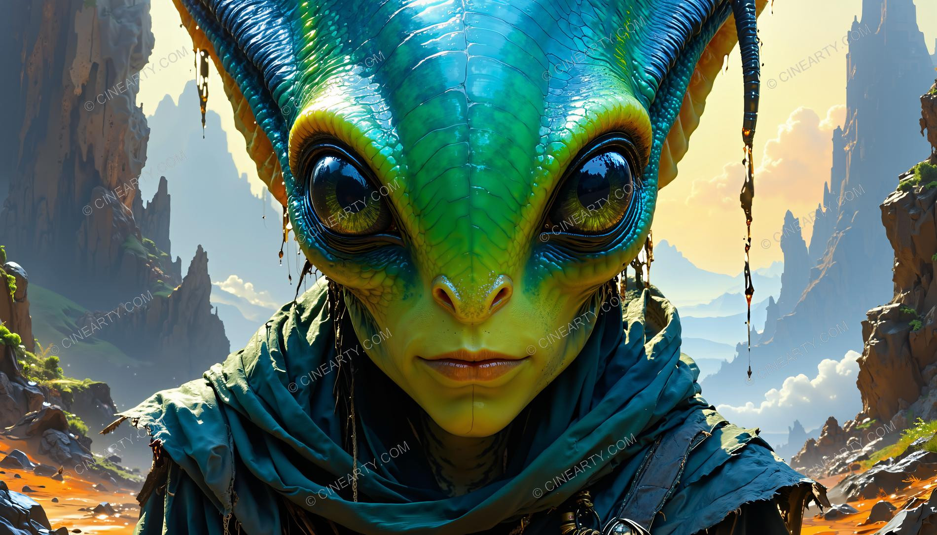 Alien Portrait 55412