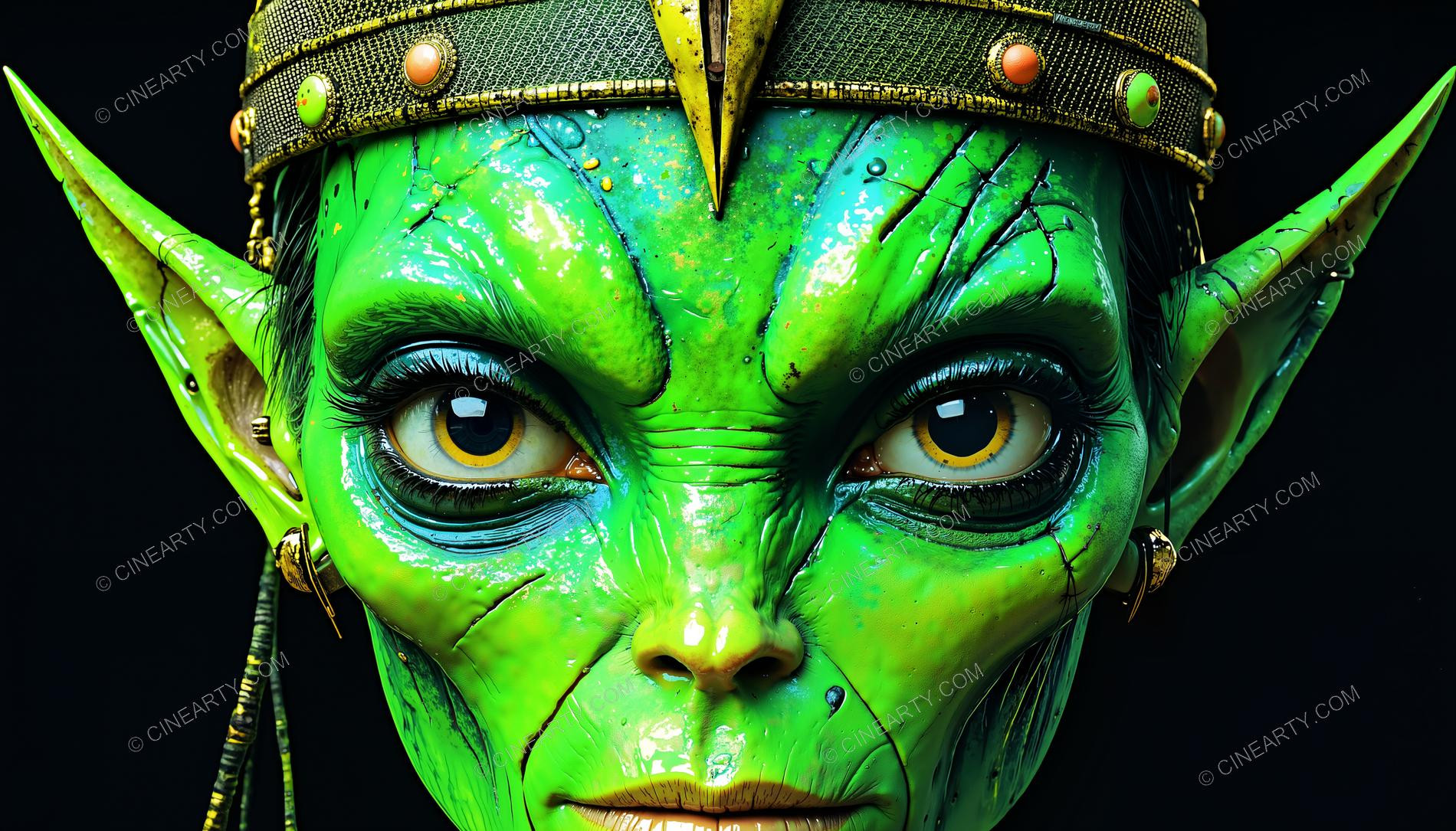 Elf Close-up Portrait 35060