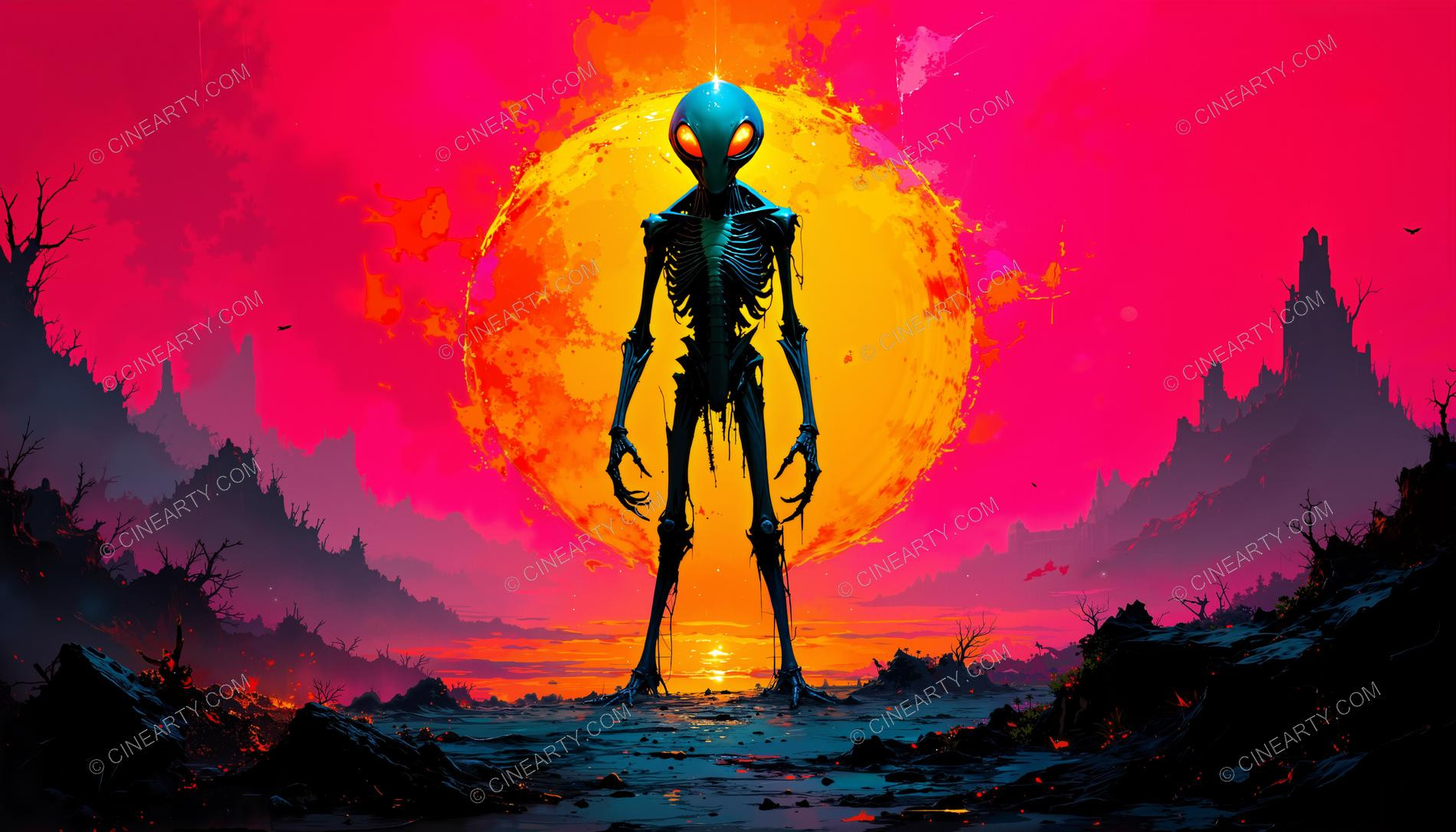 Small Alien on Another Planet 68342