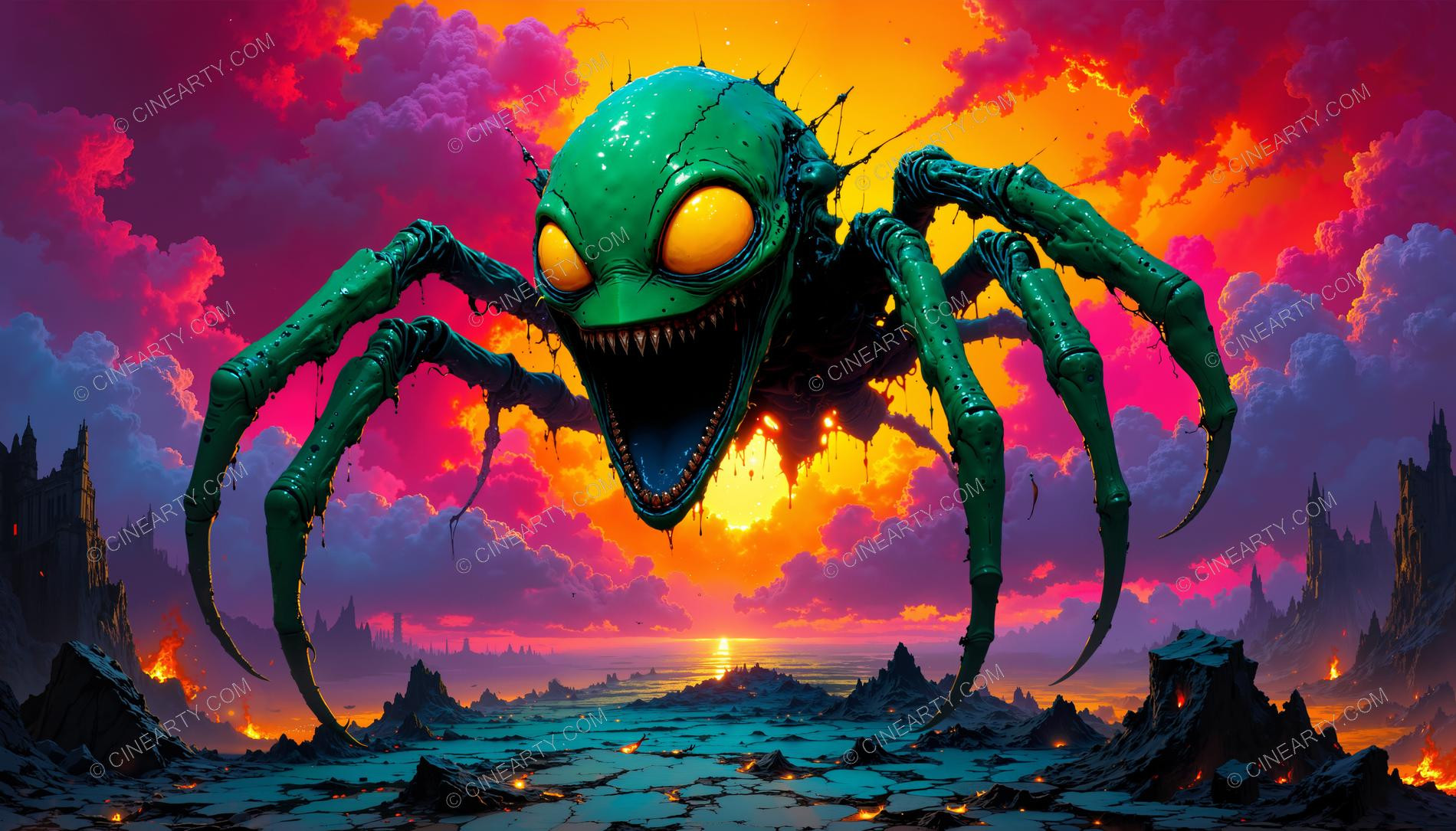 Small Alien on Another Planet 43303