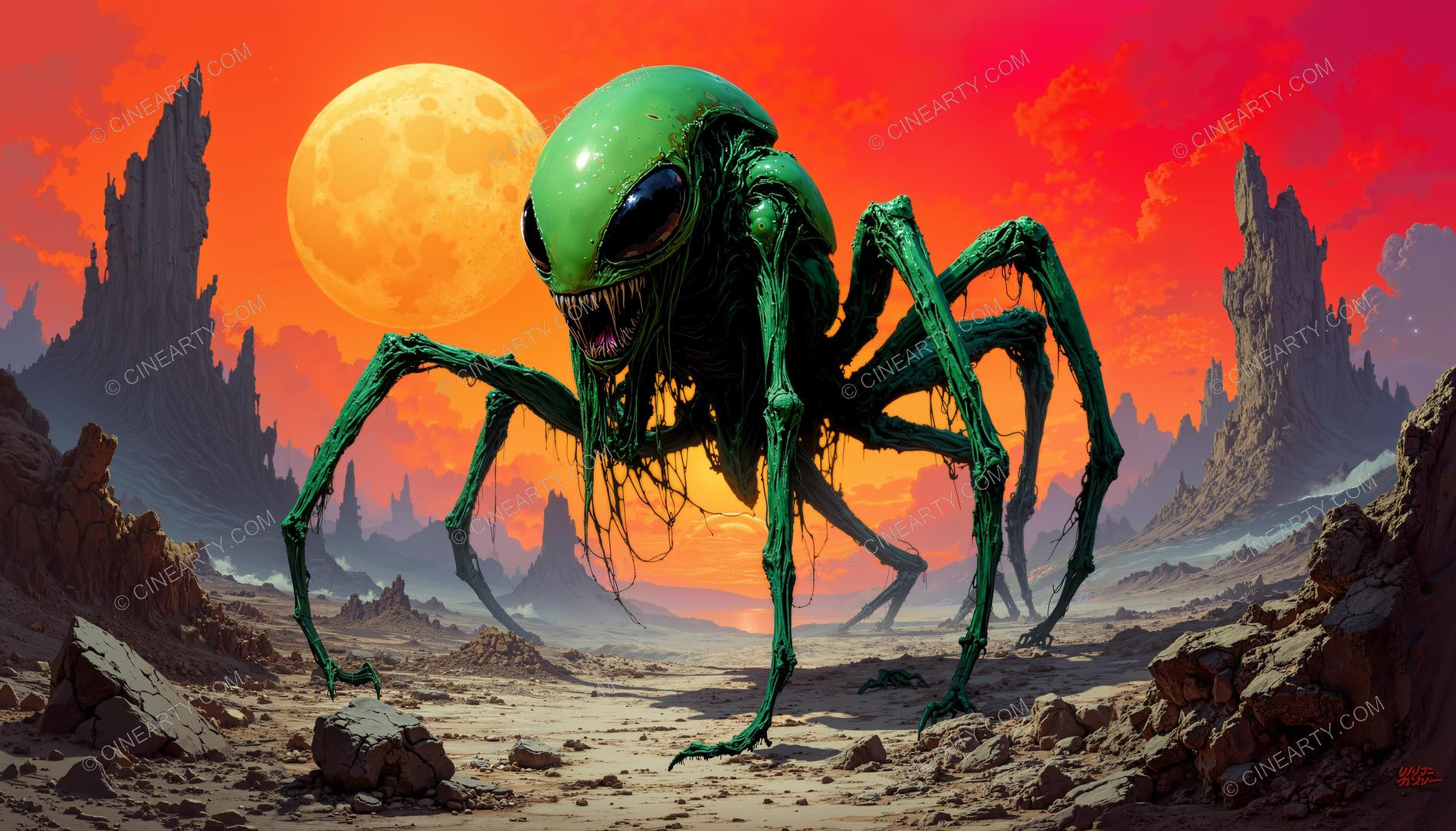 Small Alien on Another Planet 95795