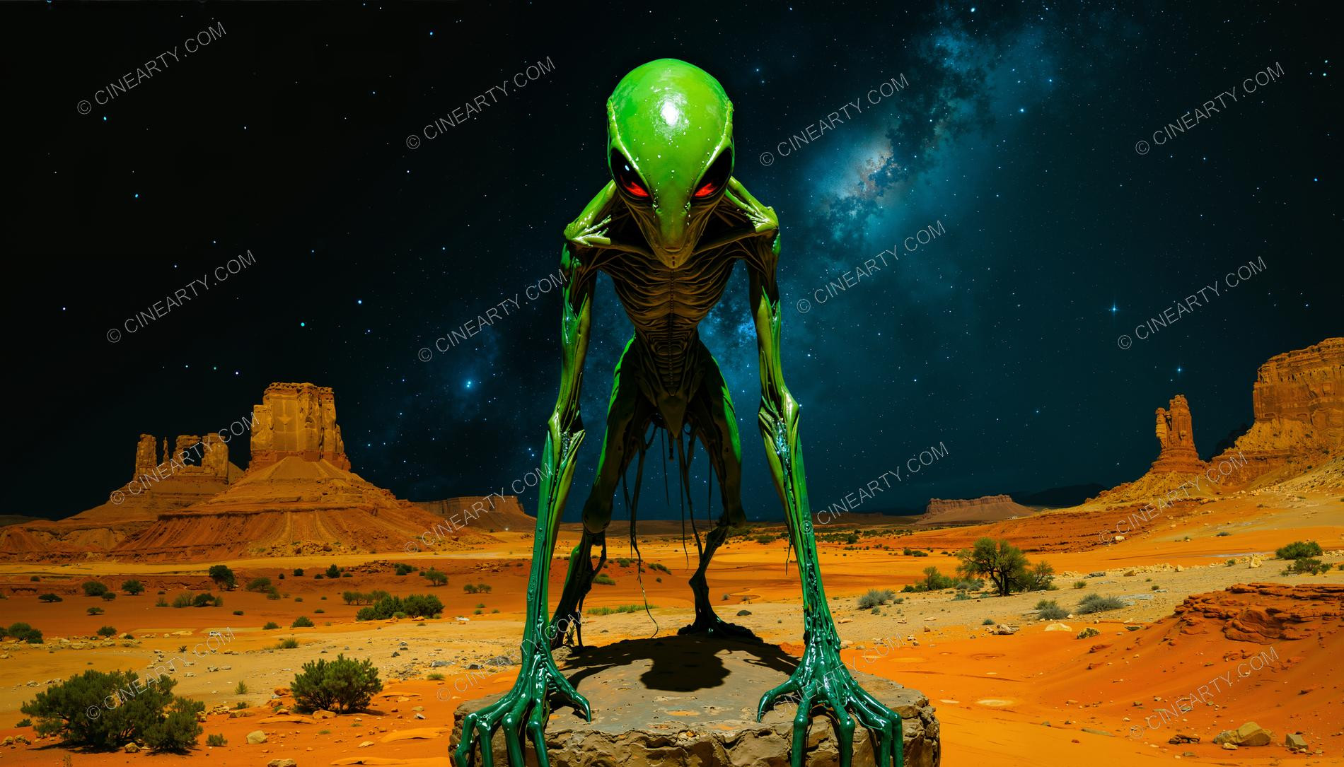 Small Alien on Another Planet 58022