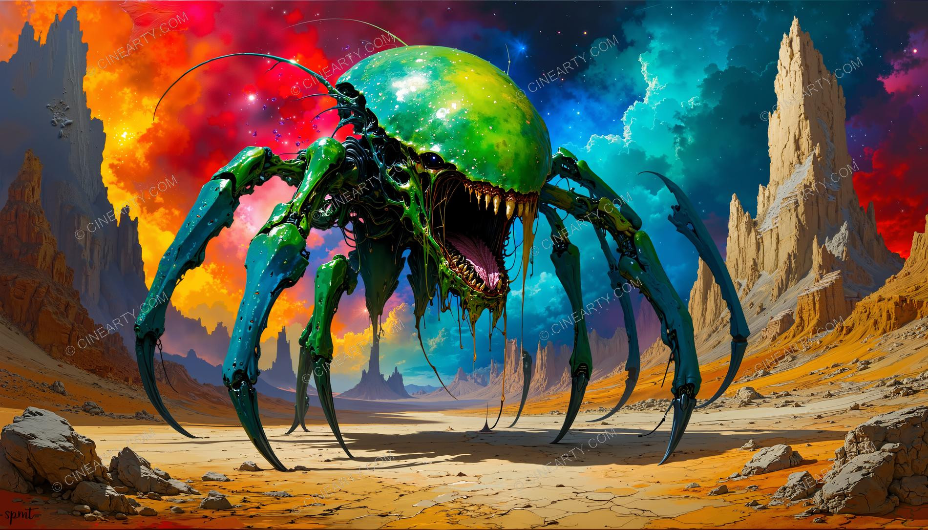 Small Alien on Another Planet 03909