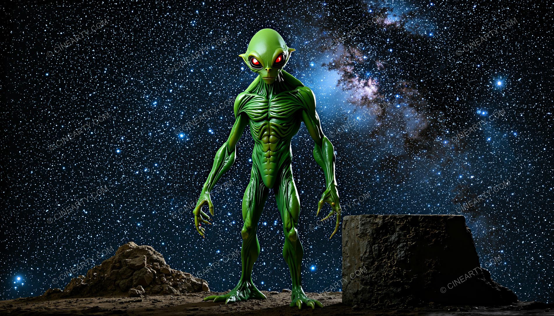 Small Alien on Another Planet 99963