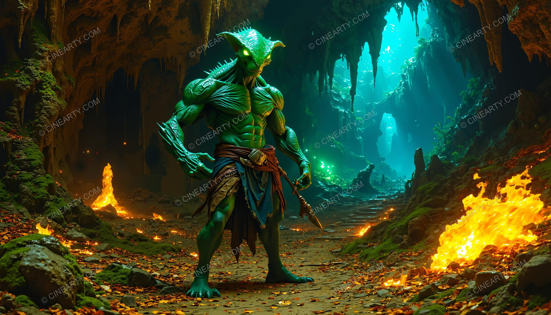 Small Alien on Another Planet 47862